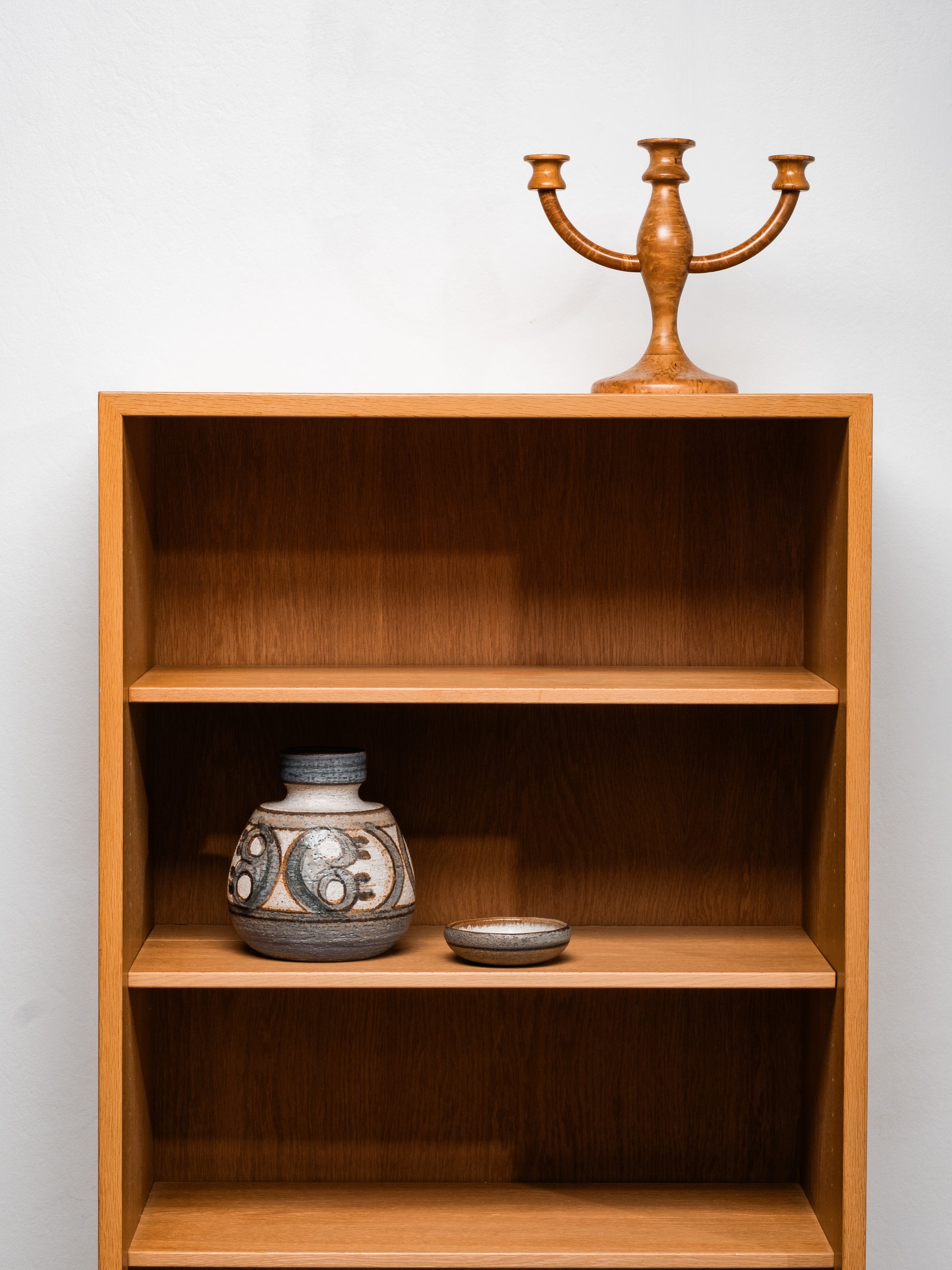 Oak Bookcase by Børge Mogensen for Karl Andersson & Söner, Sweden, 1960s