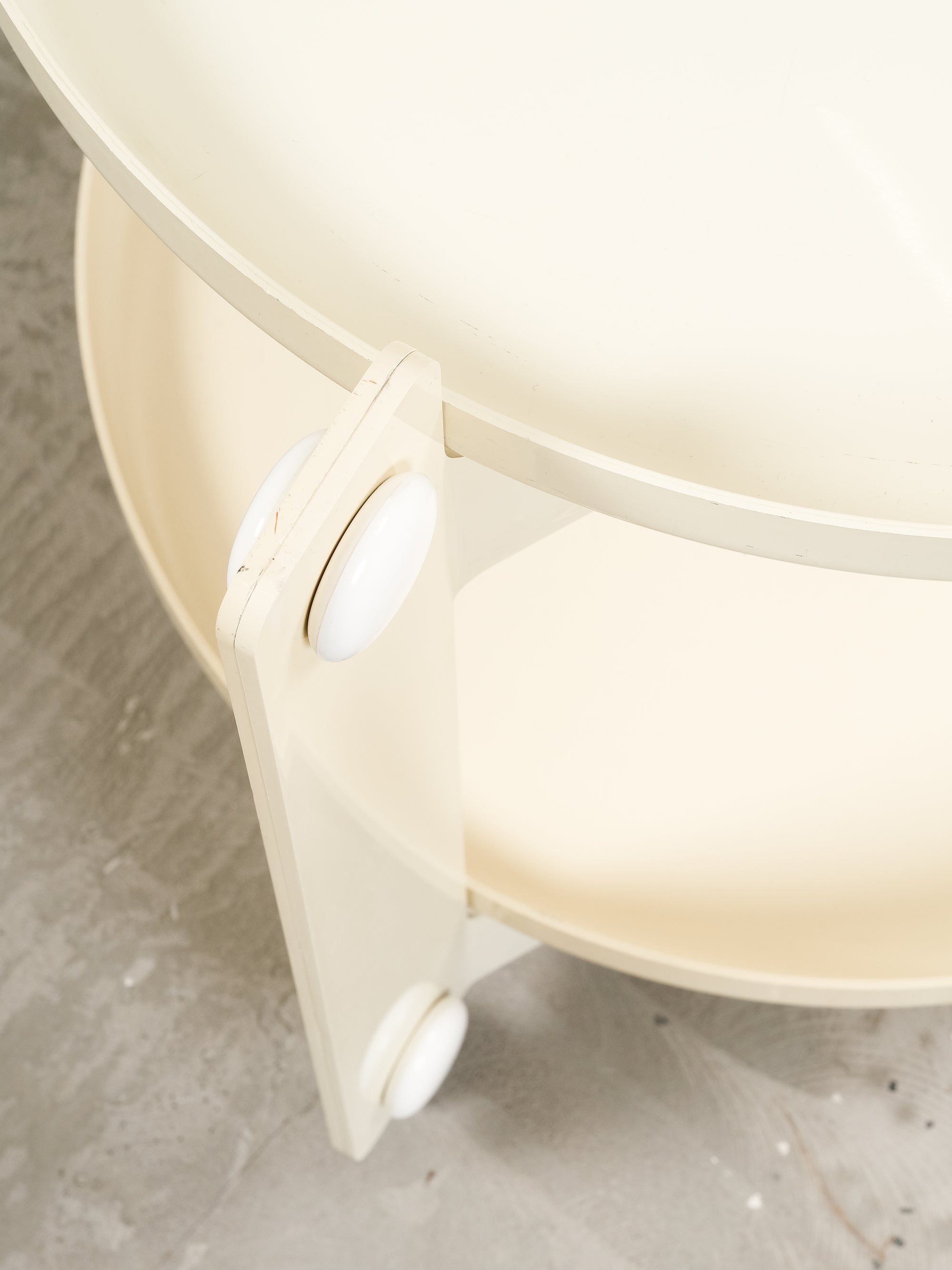 Serving Trolley by Luigi Massoni for Guzzini, 1970s