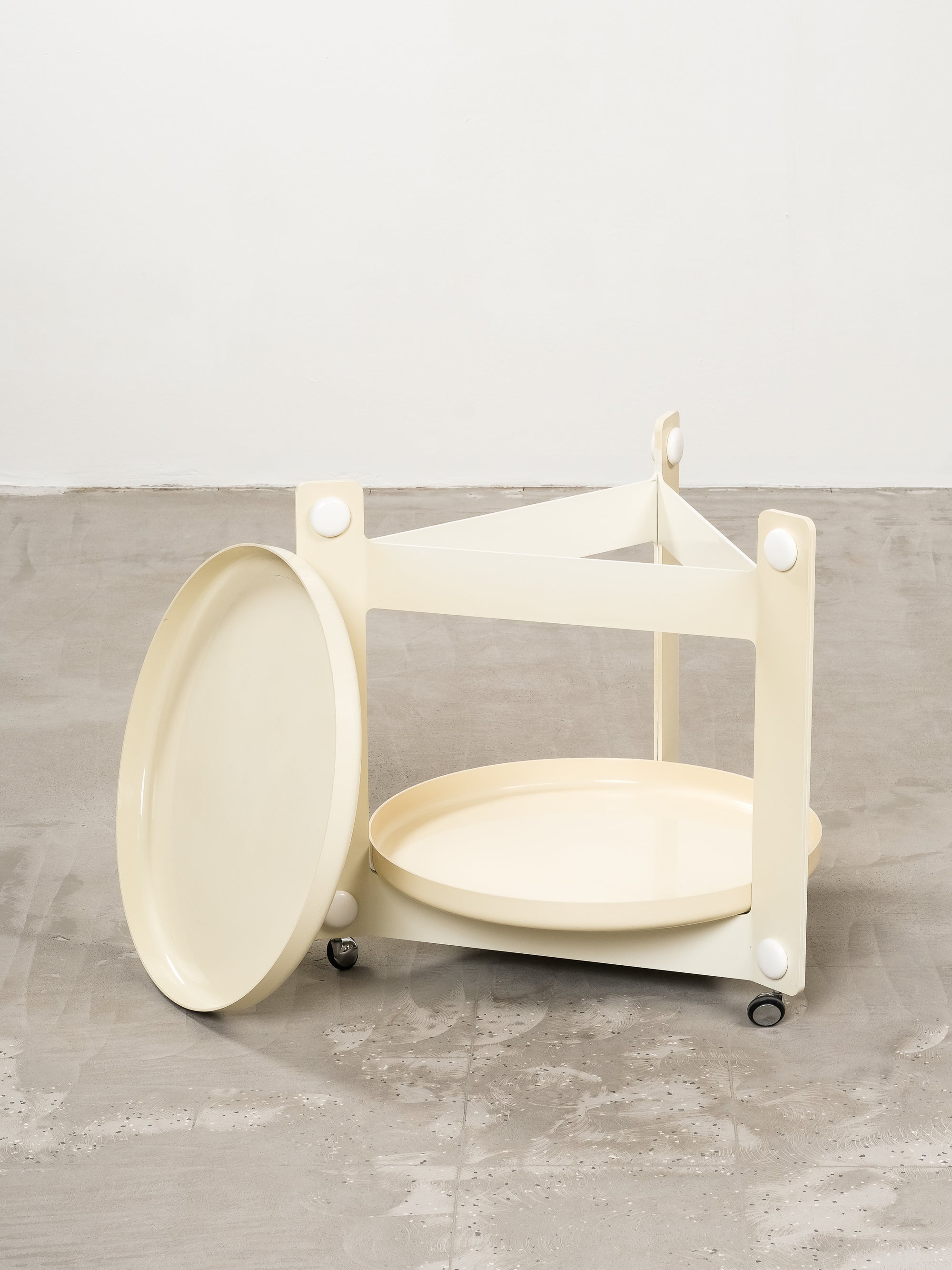 Serving Trolley by Luigi Massoni for Guzzini, 1970s