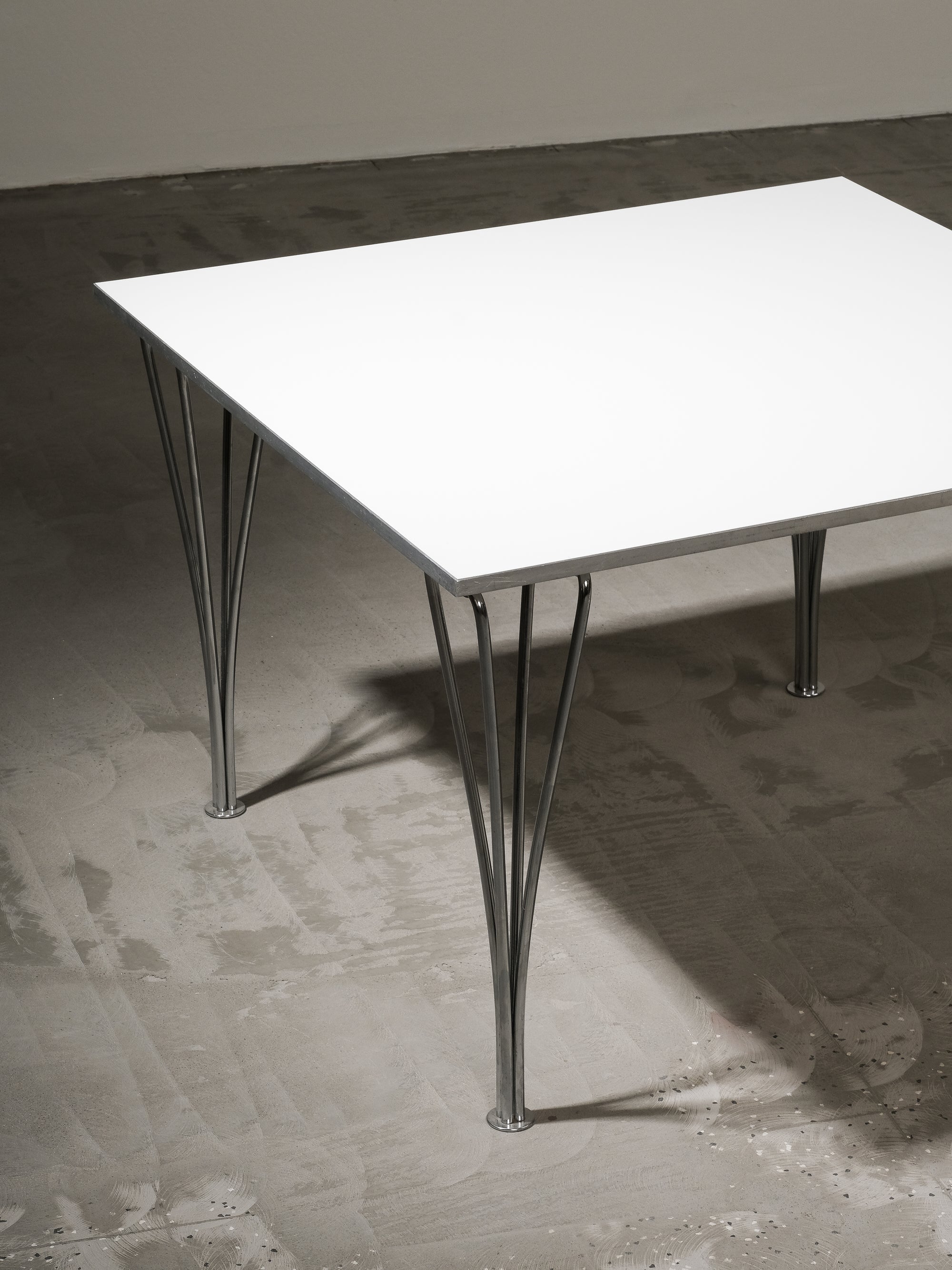 Square Coffee Table By Piet Hein & Bruno Mathsson For Fritz Hansen