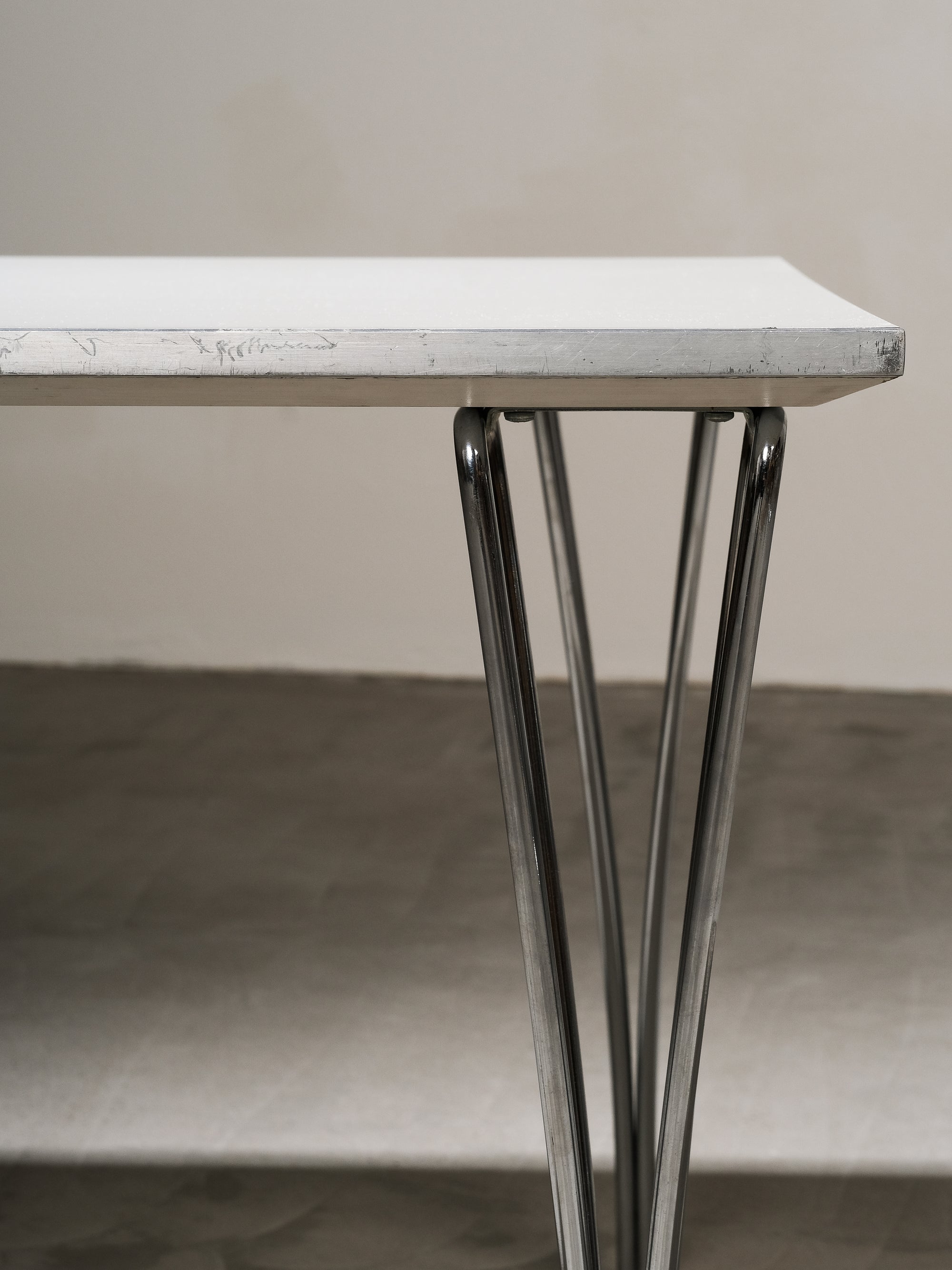 Square Coffee Table By Piet Hein & Bruno Mathsson For Fritz Hansen