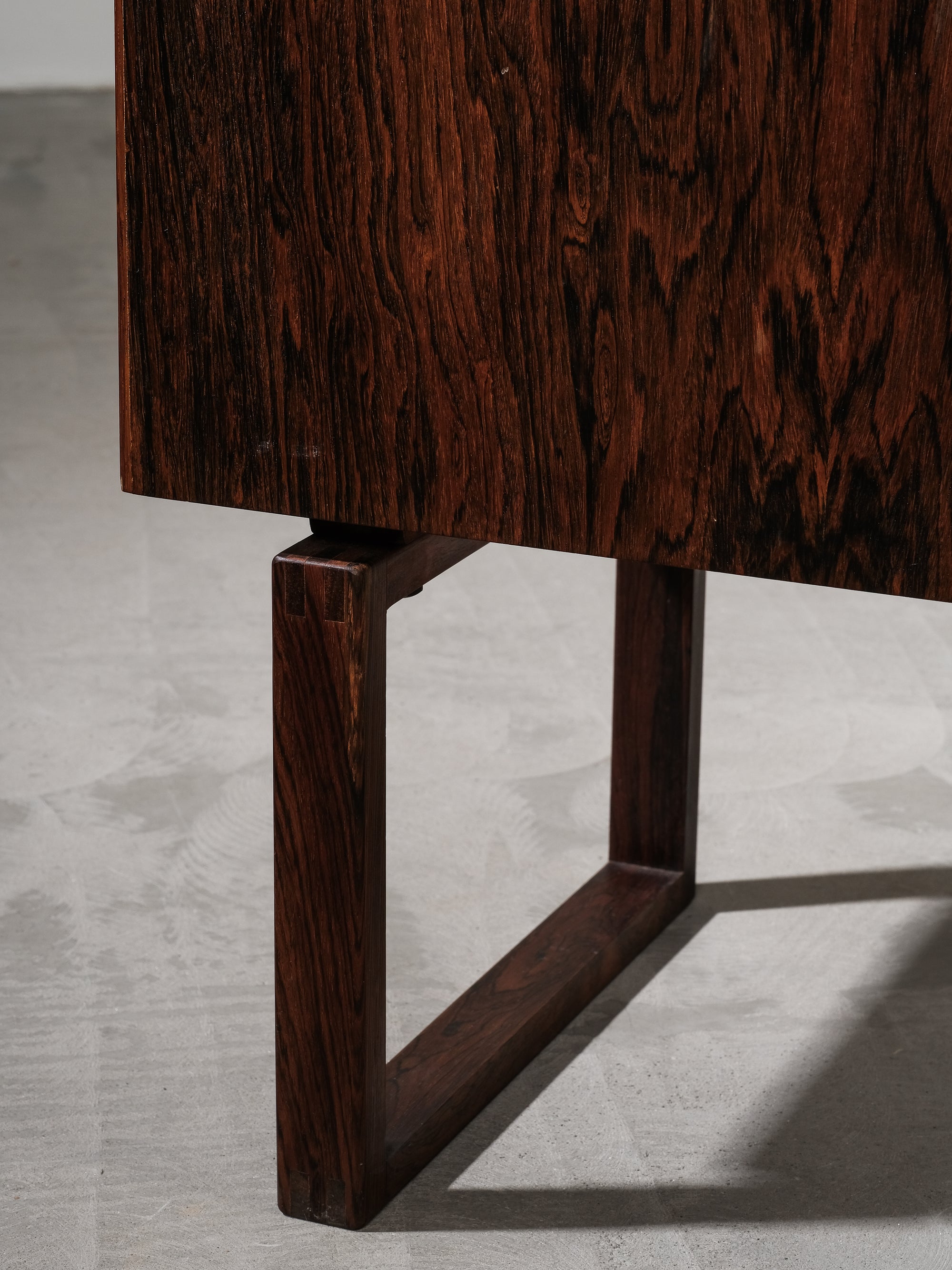 Mid-Century Danish Bar Cabinet in Palisander by Kai Kristiansen, 1960s