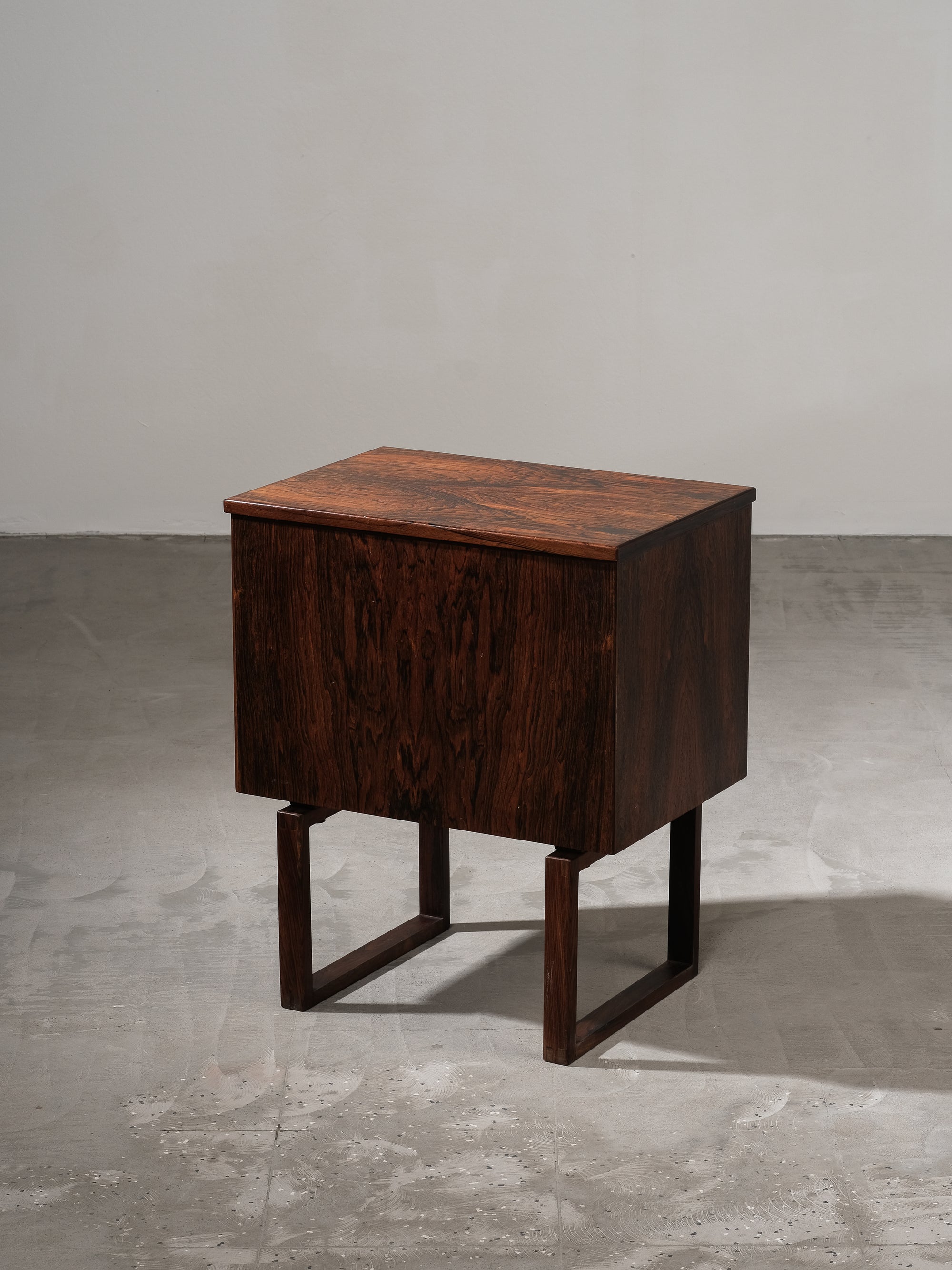 Mid-Century Danish Bar Cabinet in Palisander by Kai Kristiansen, 1960s