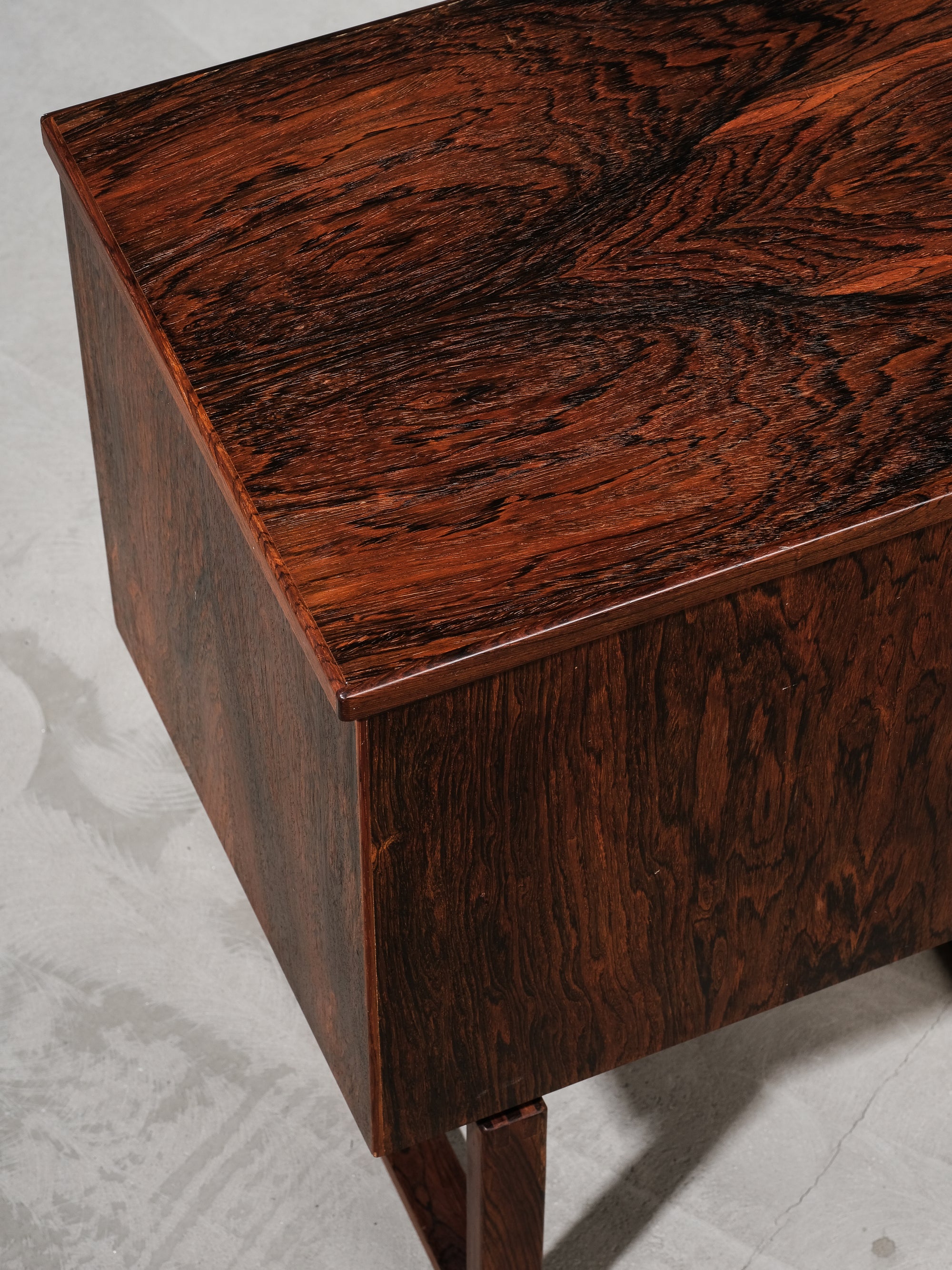 Mid-Century Danish Bar Cabinet in Palisander by Kai Kristiansen, 1960s