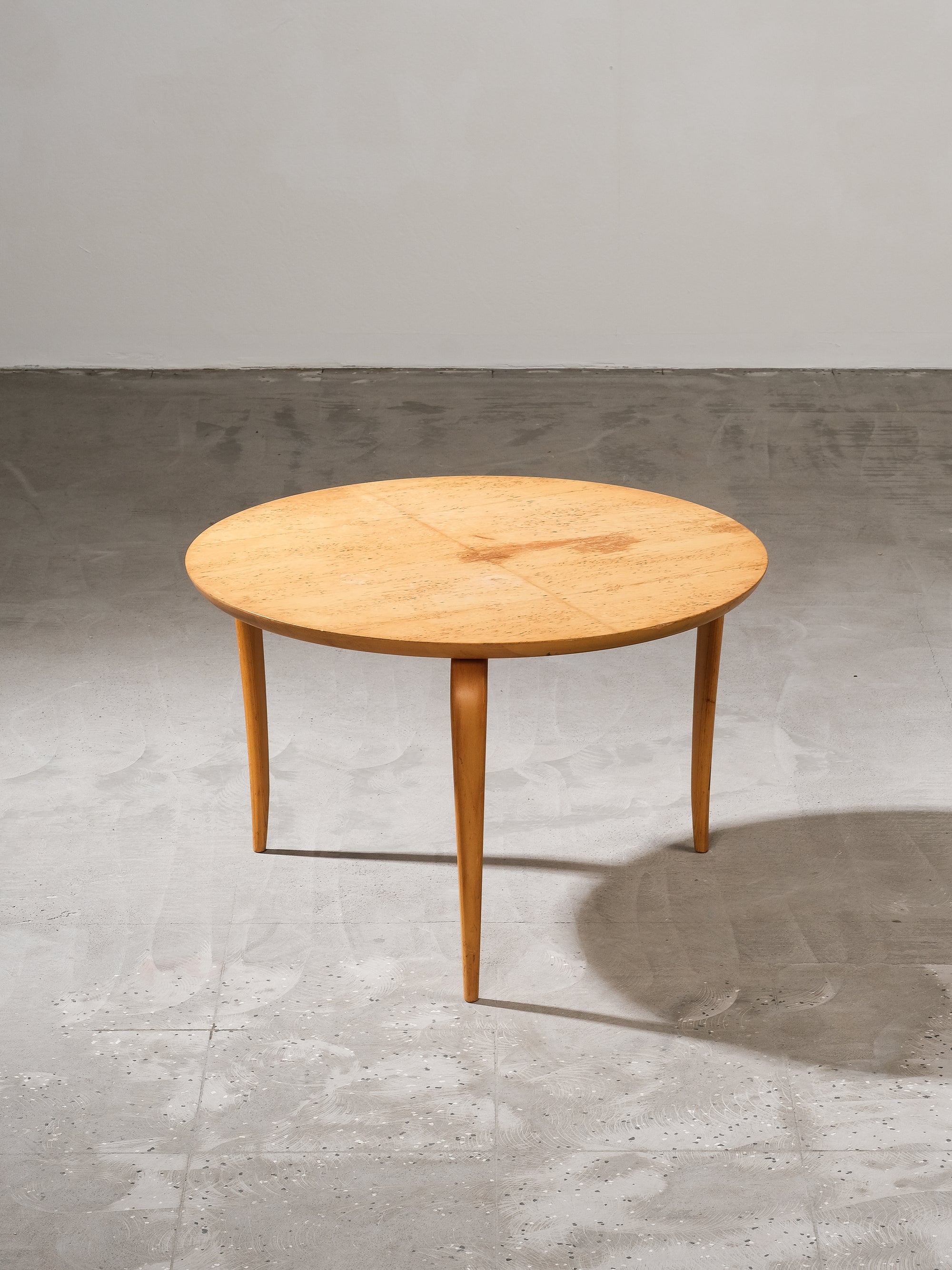 “Annika” Coffee Table in Masur Birch by Bruno Mathsson for Dux, Sweden