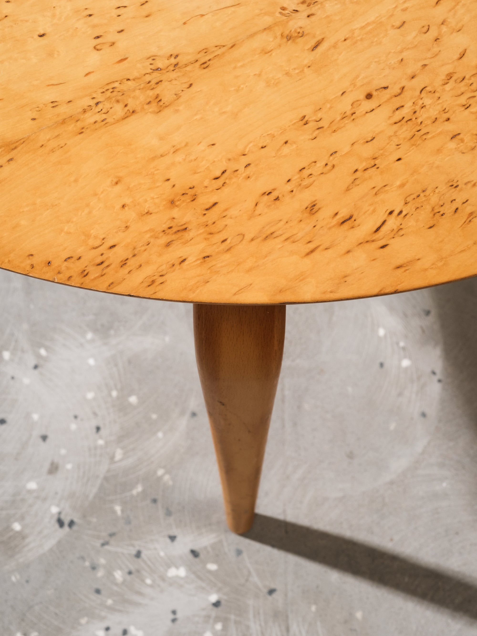 “Annika” Coffee Table in Masur Birch by Bruno Mathsson for Dux, Sweden