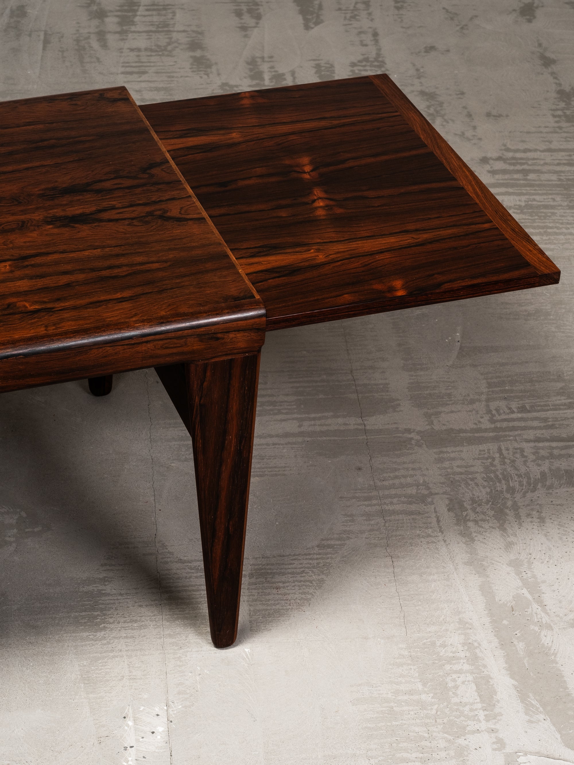 Extendable Rosewood Coffee Table by Kai Kristiansen, Denmark, 1960s