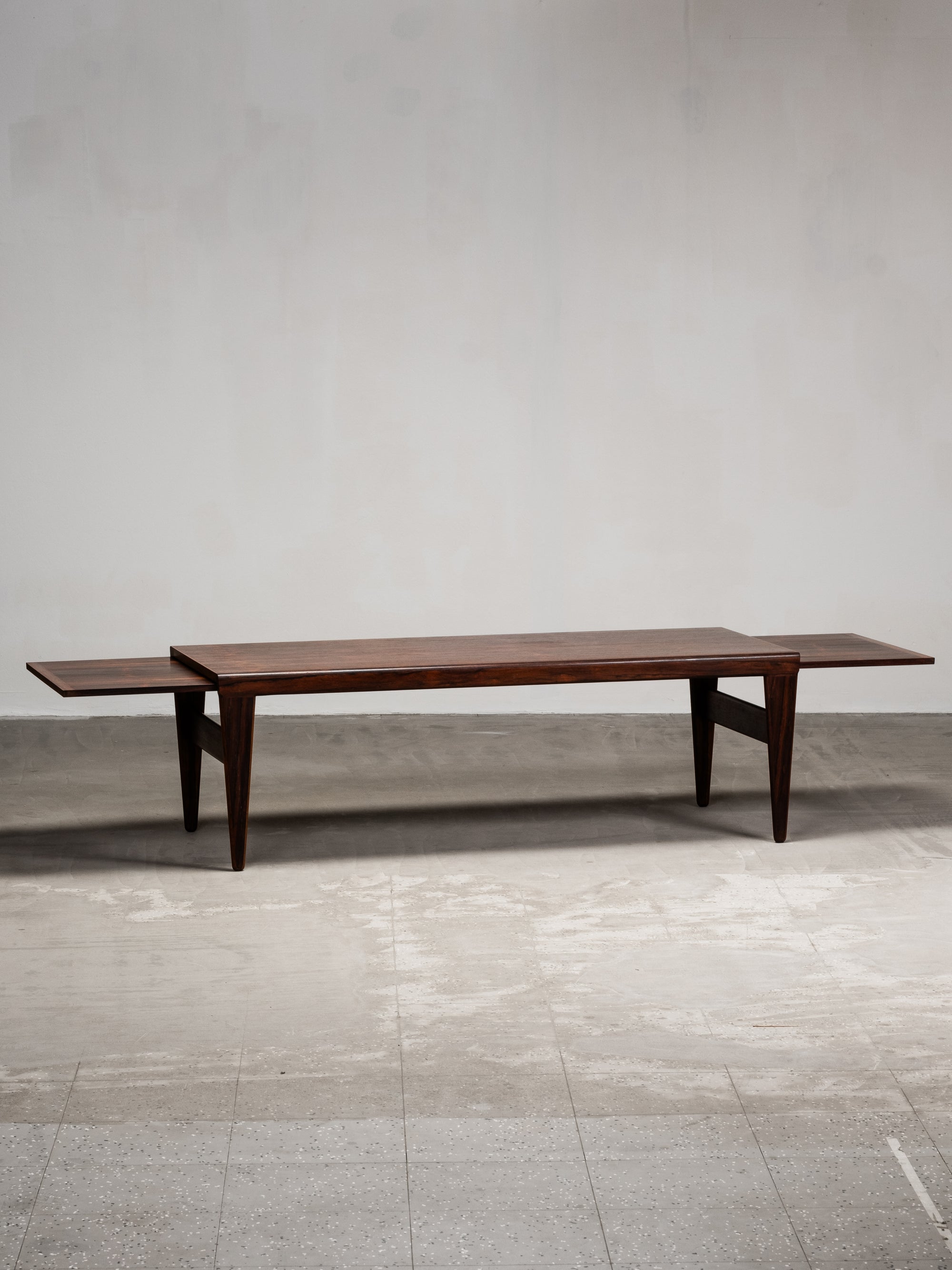 Extendable Rosewood Coffee Table by Kai Kristiansen, Denmark, 1960s