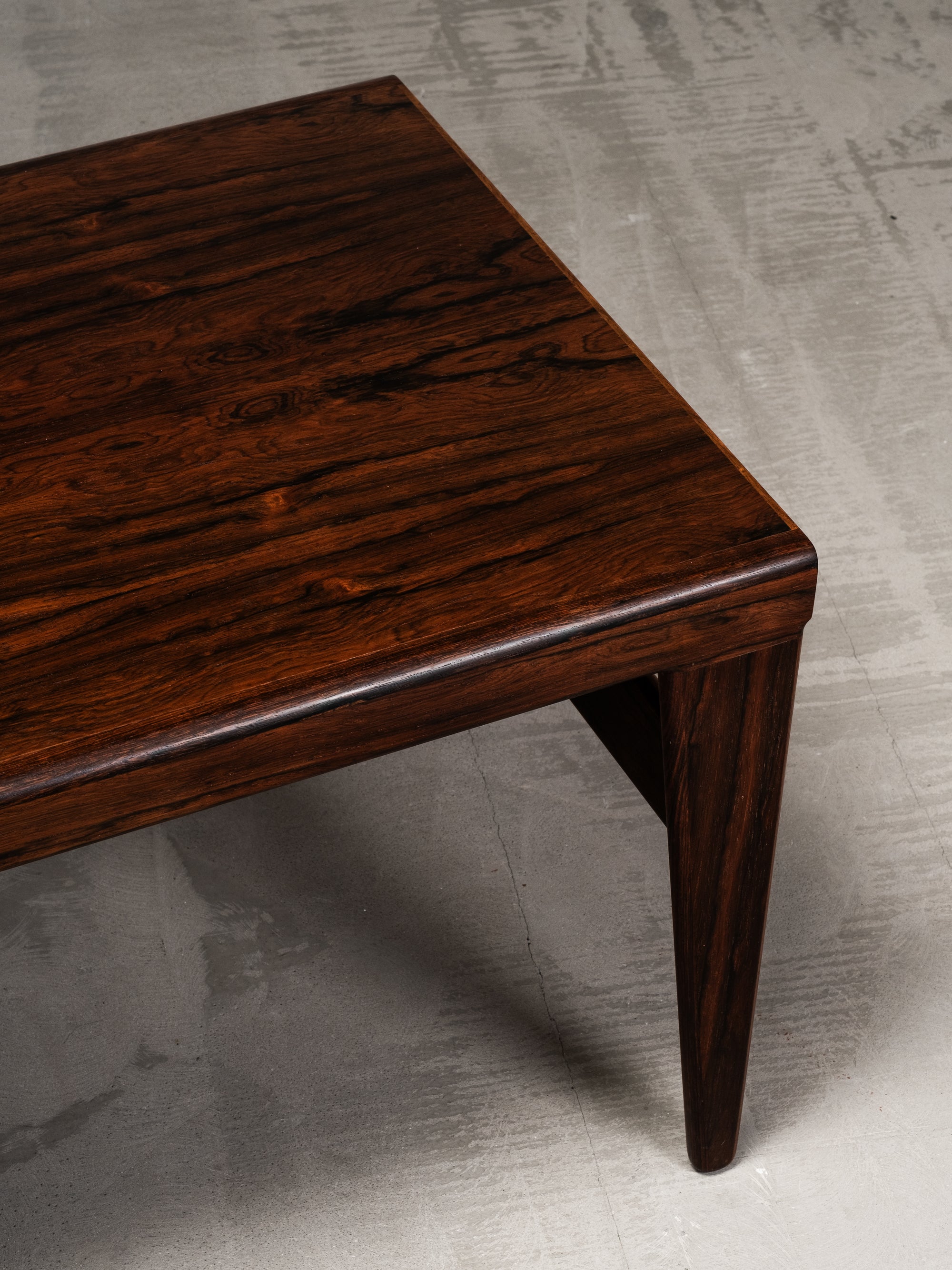 Extendable Rosewood Coffee Table by Kai Kristiansen, Denmark, 1960s