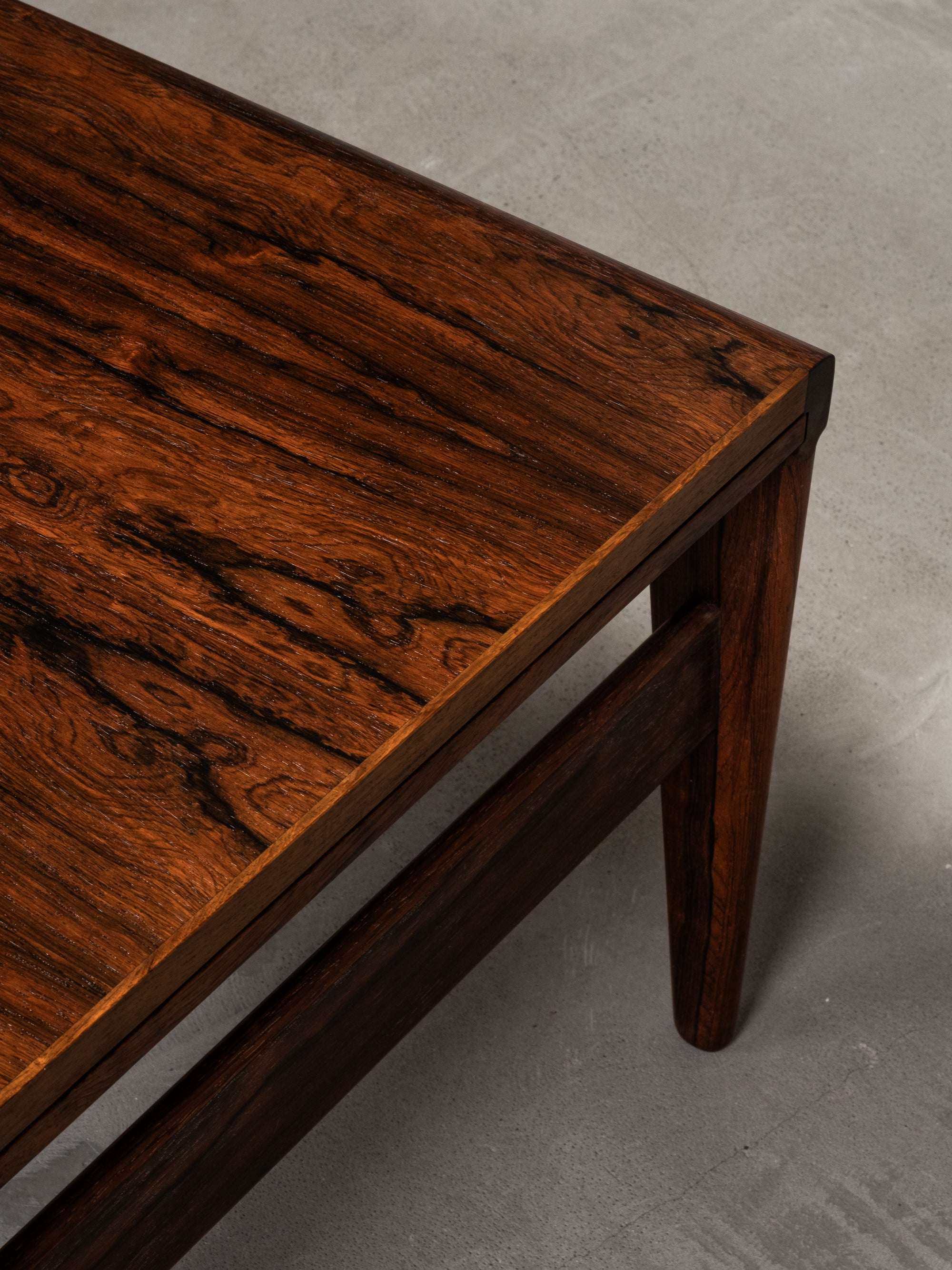 Extendable Rosewood Coffee Table by Kai Kristiansen, Denmark, 1960s