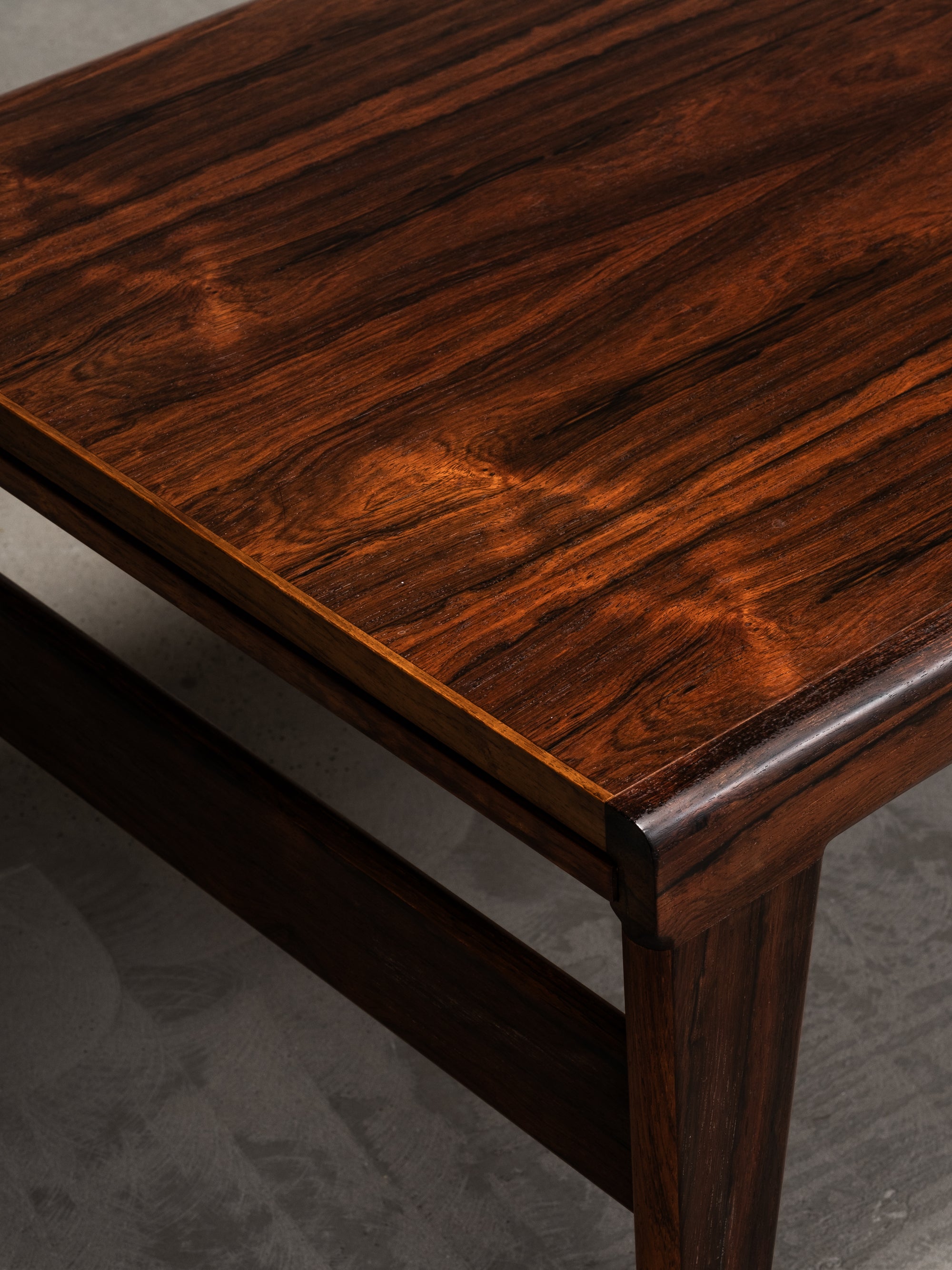 Extendable Rosewood Coffee Table by Kai Kristiansen, Denmark, 1960s