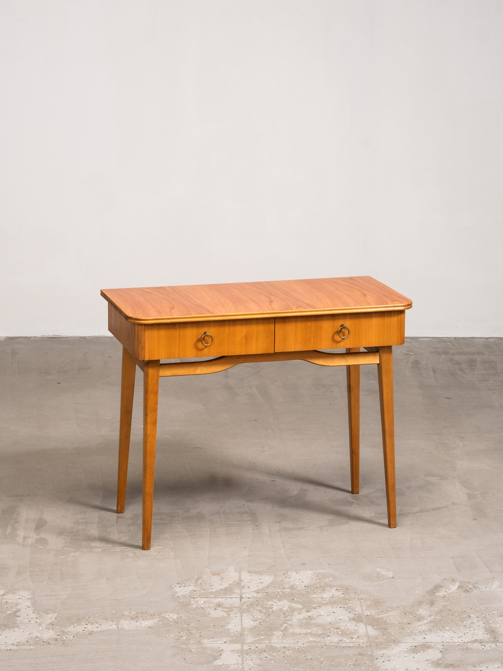 Finnish Mid-Century Console/Side Table with Drawers, 1950s