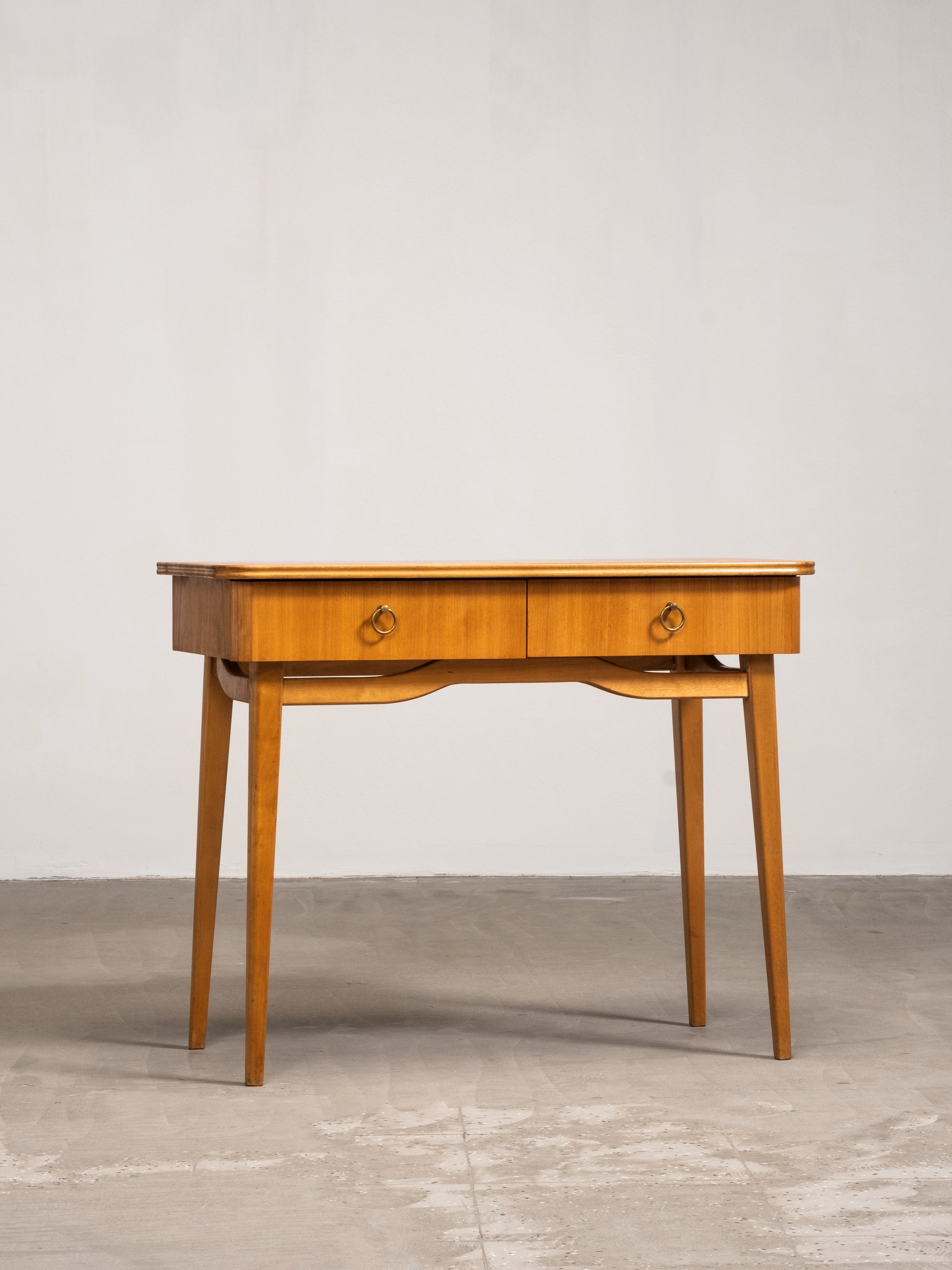 Finnish Mid-Century Console/Side Table with Drawers, 1950s