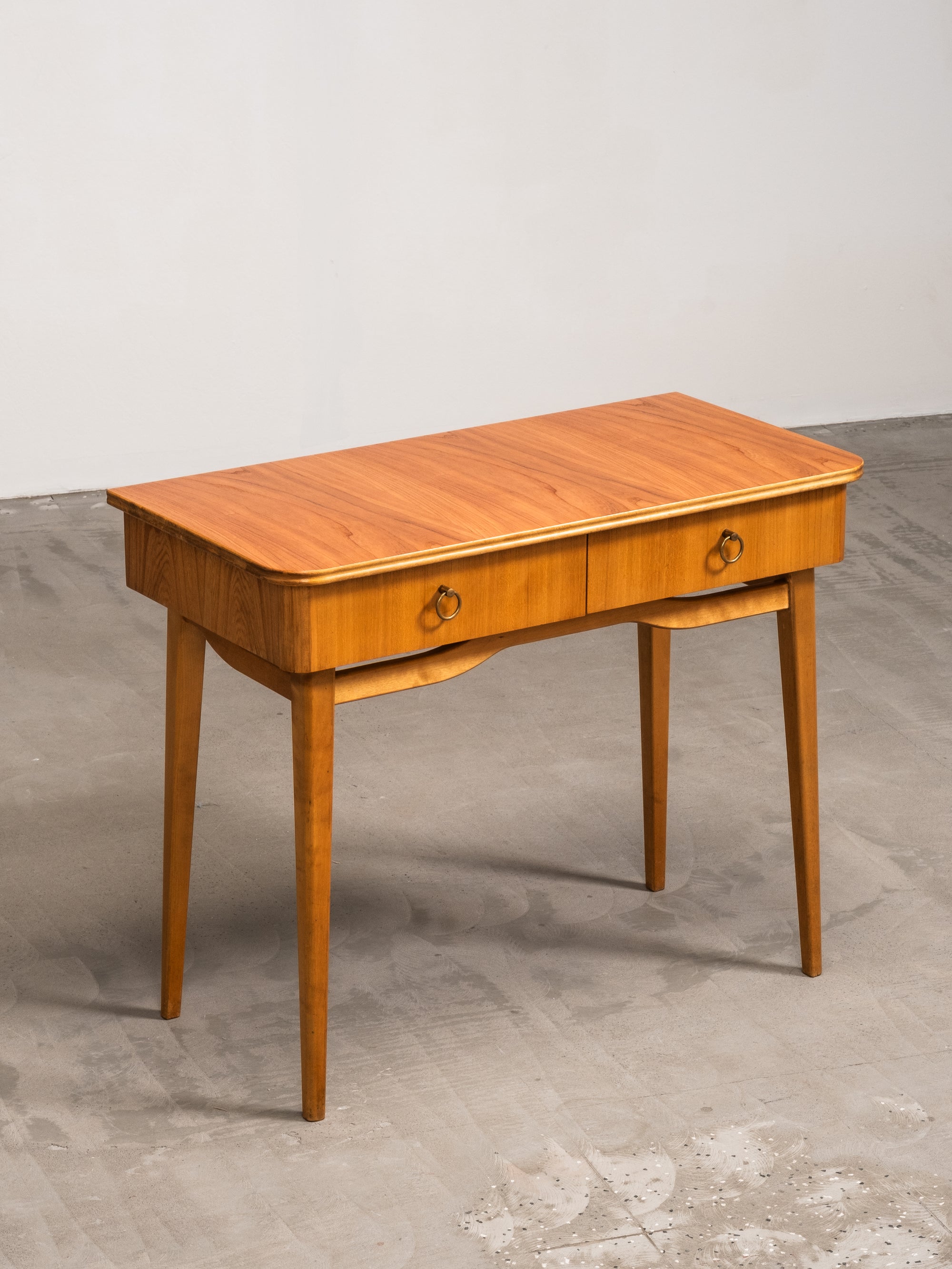 Finnish Mid-Century Console/Side Table with Drawers, 1950s