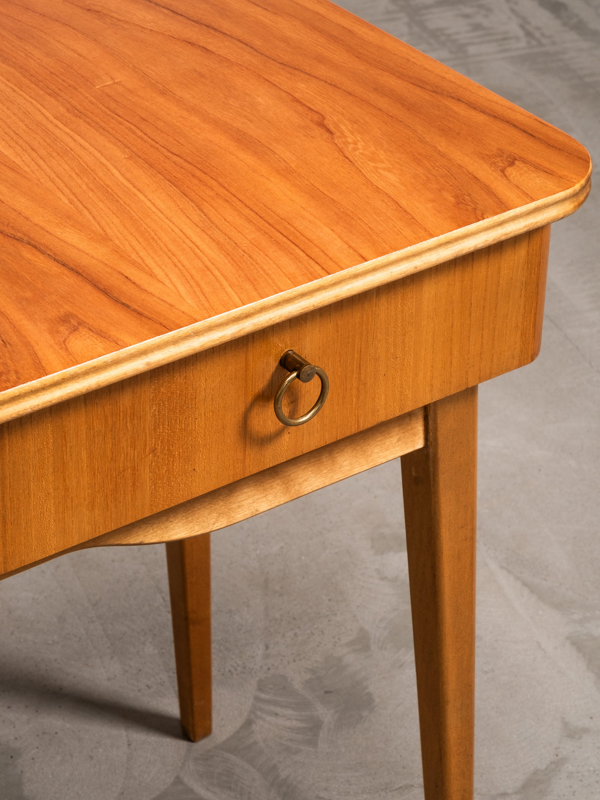Finnish Mid-Century Console/Side Table with Drawers, 1950s