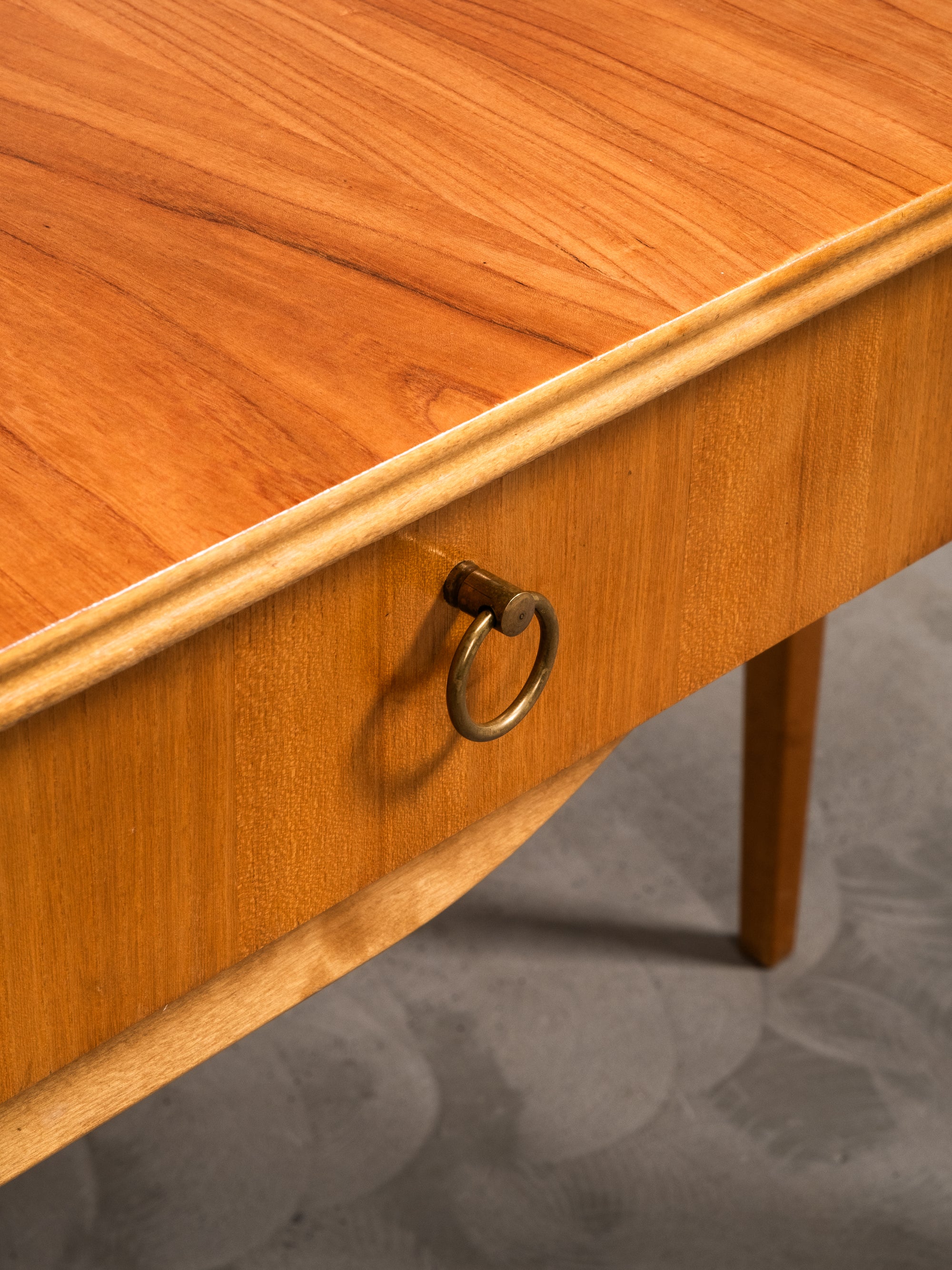 Finnish Mid-Century Console/Side Table with Drawers, 1950s