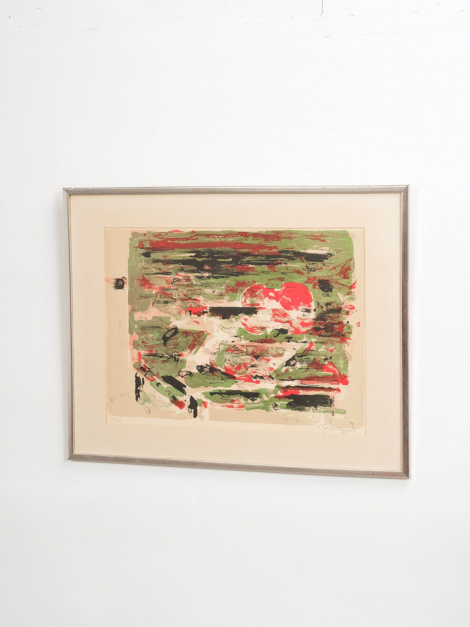 Vintage Graphic Art, Gösta Lindqvist | 77 x 60 cm