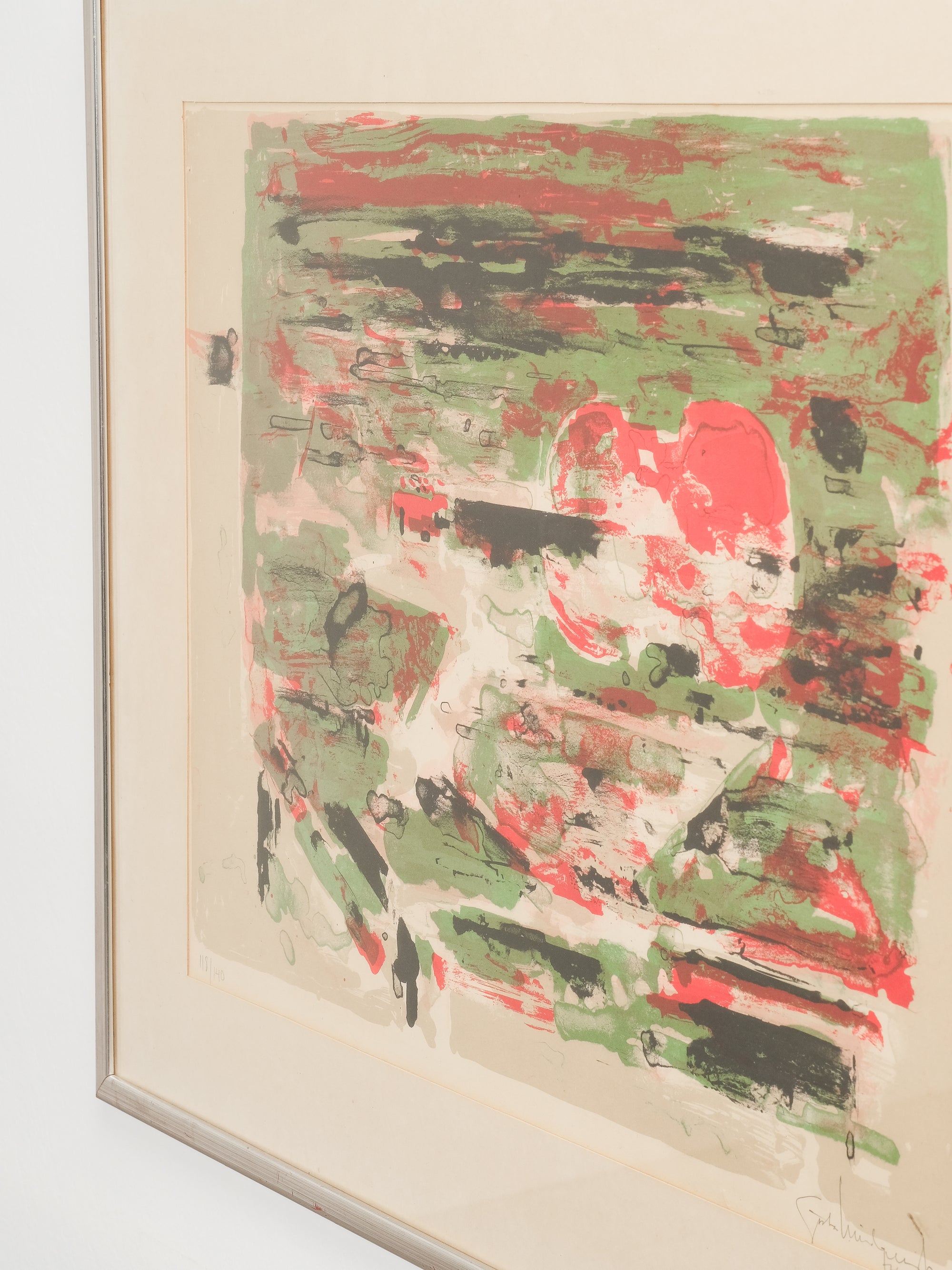 Vintage Graphic Art, Gösta Lindqvist | 77 x 60 cm