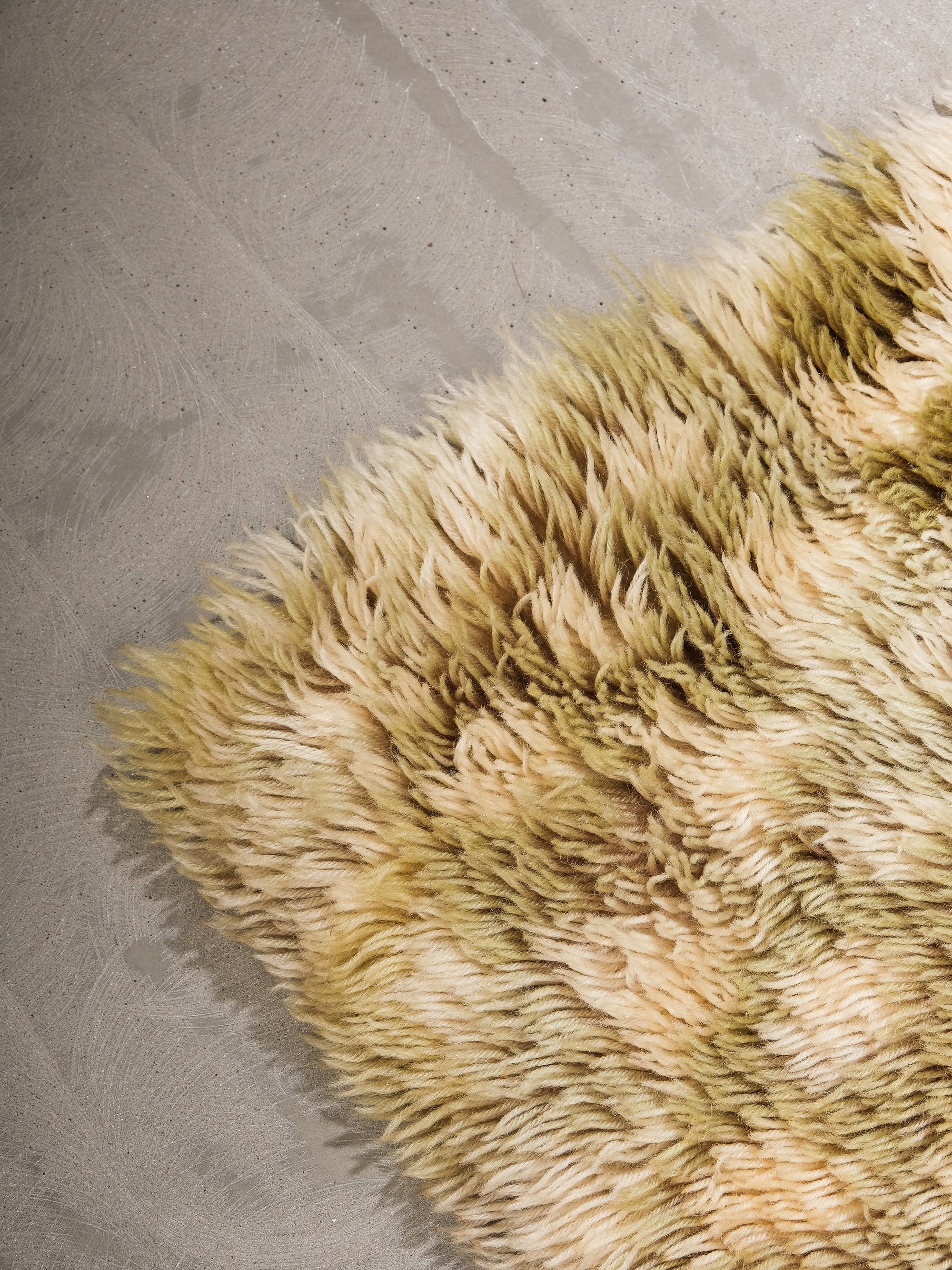 "Sananjalkametsä" Rya Wool Rug, Designed by Kirsti Ilvessalo