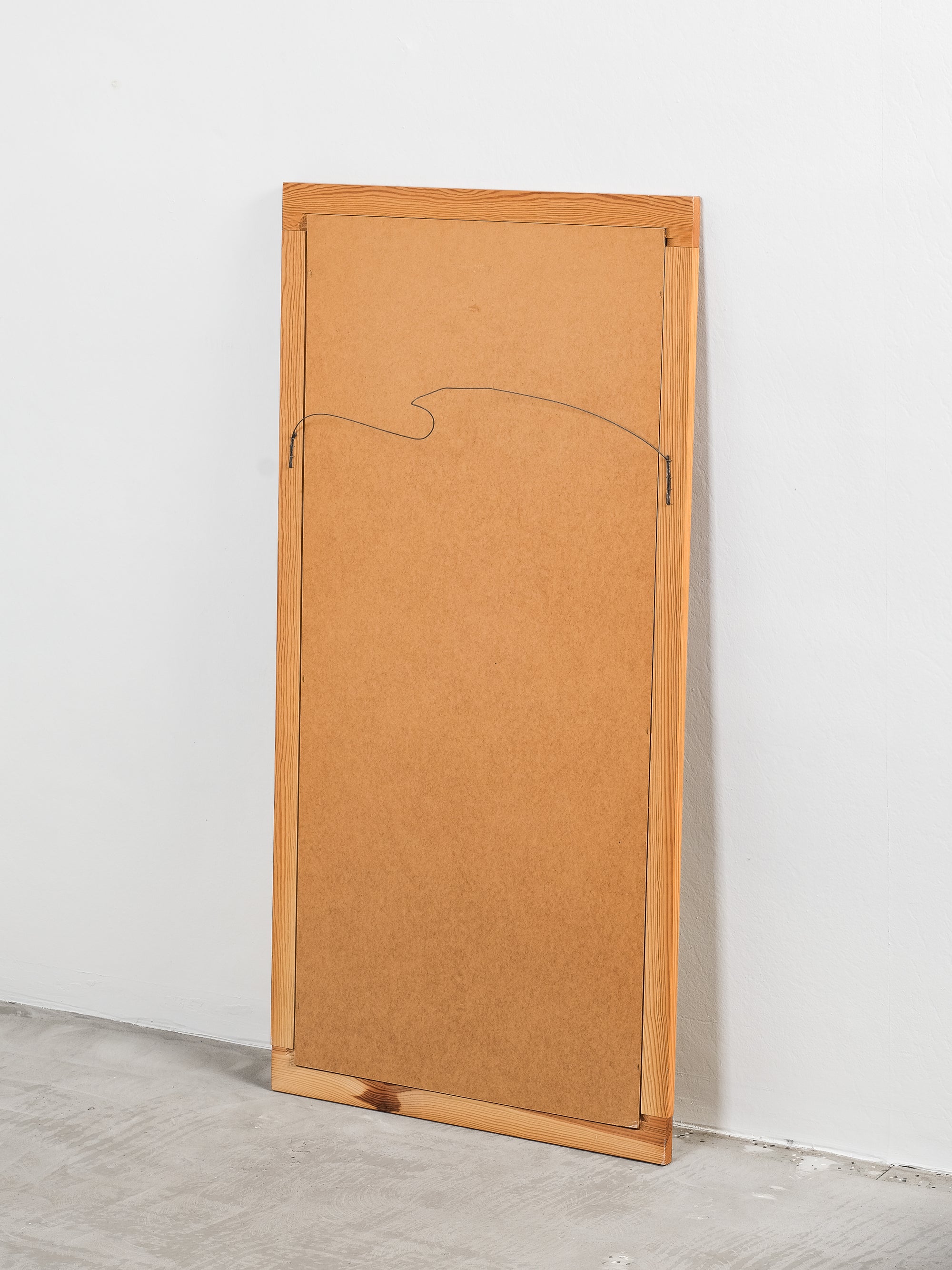 Pine Framed Mirror, Sweden, 1970s
