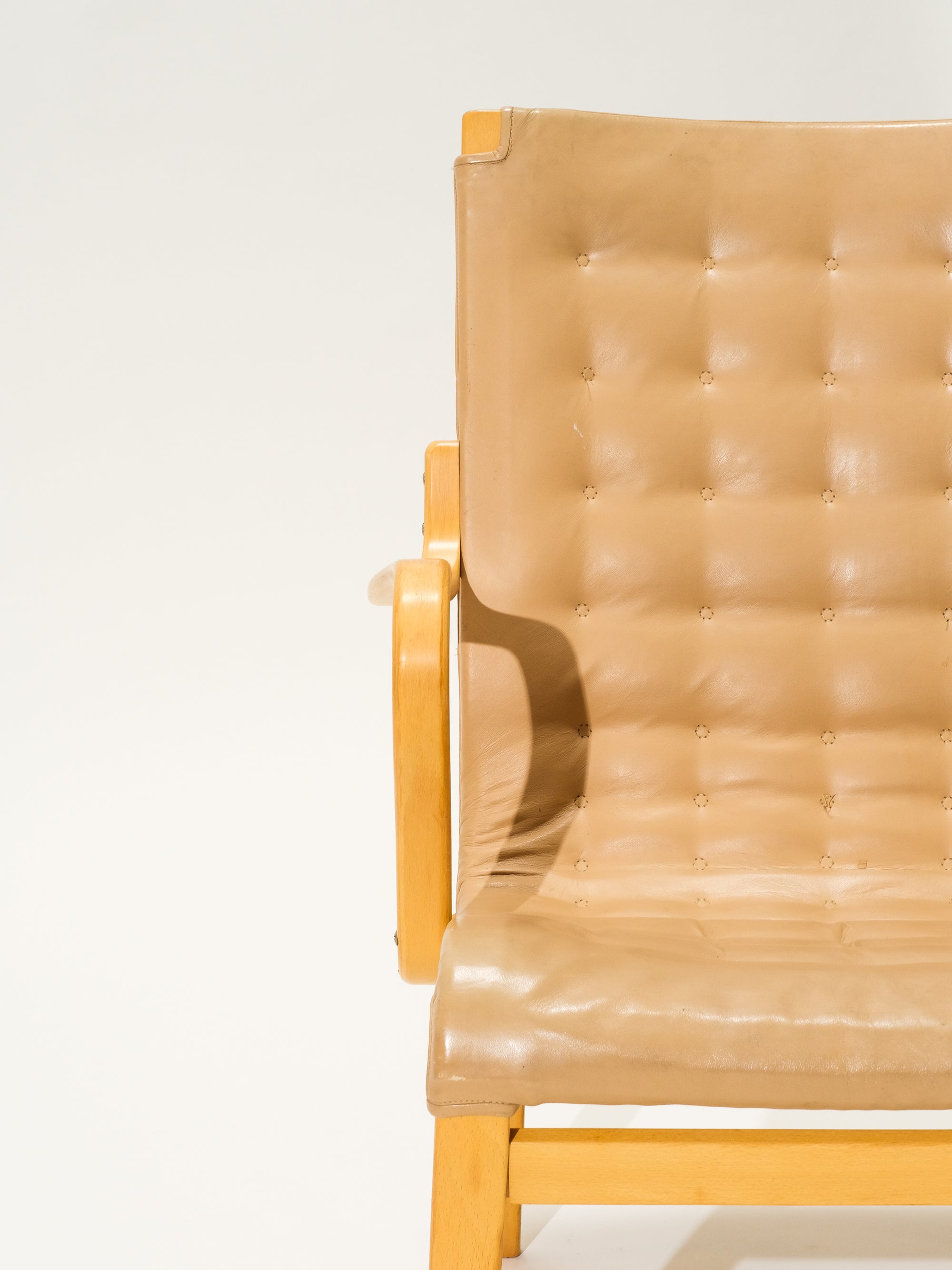 'Mina' Lounge Chair by Bruno Mathsson, Sweden, 1950s