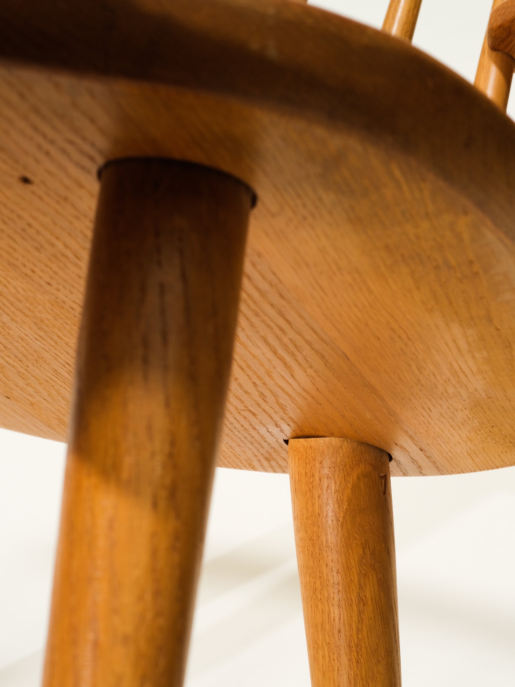 "Sibbo" Oak Armchair by Yngve Ekström for Stolab, Sweden, 1950s
