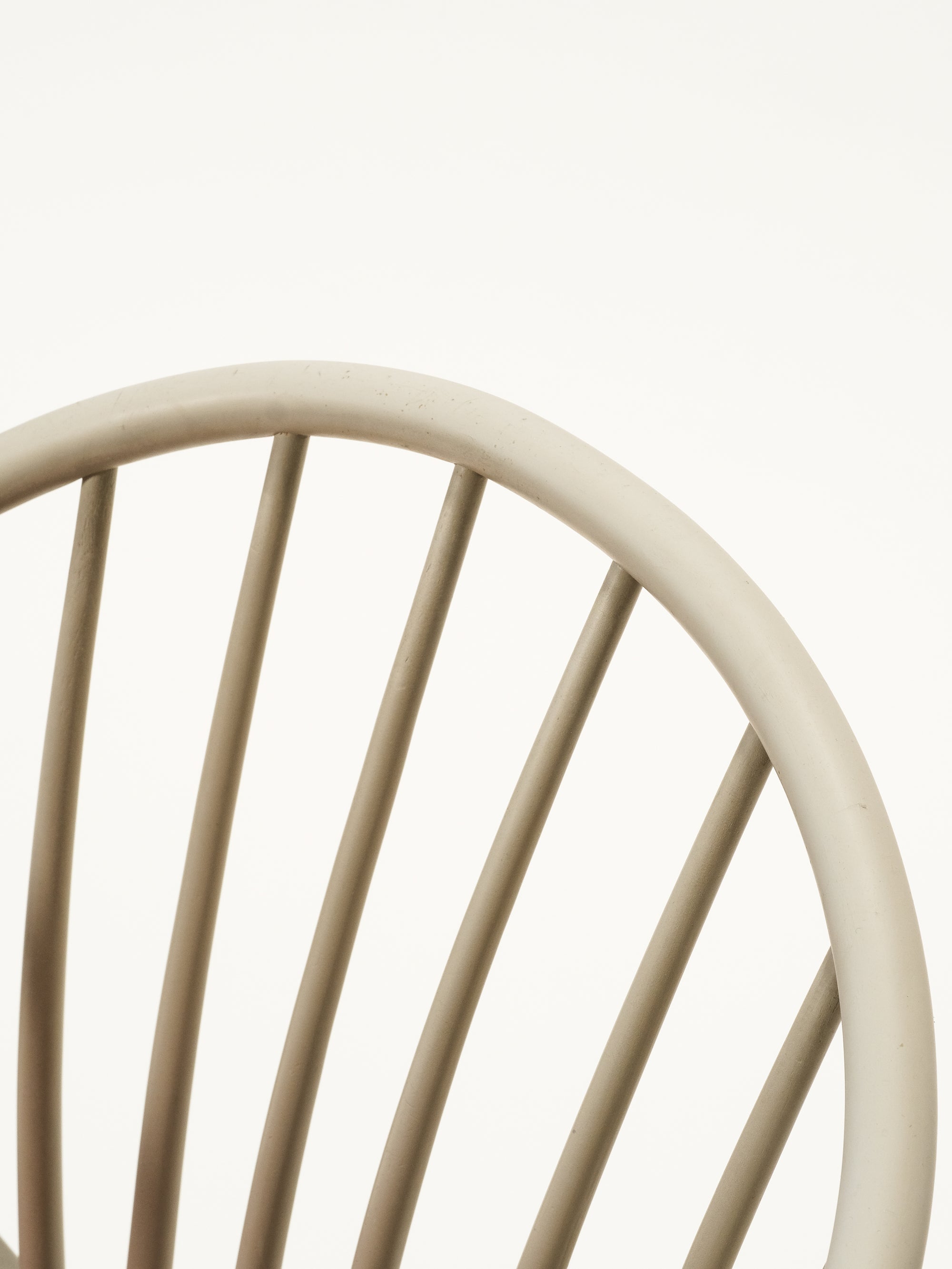 Scandinavian Spindle Back Armchair, 1950s
