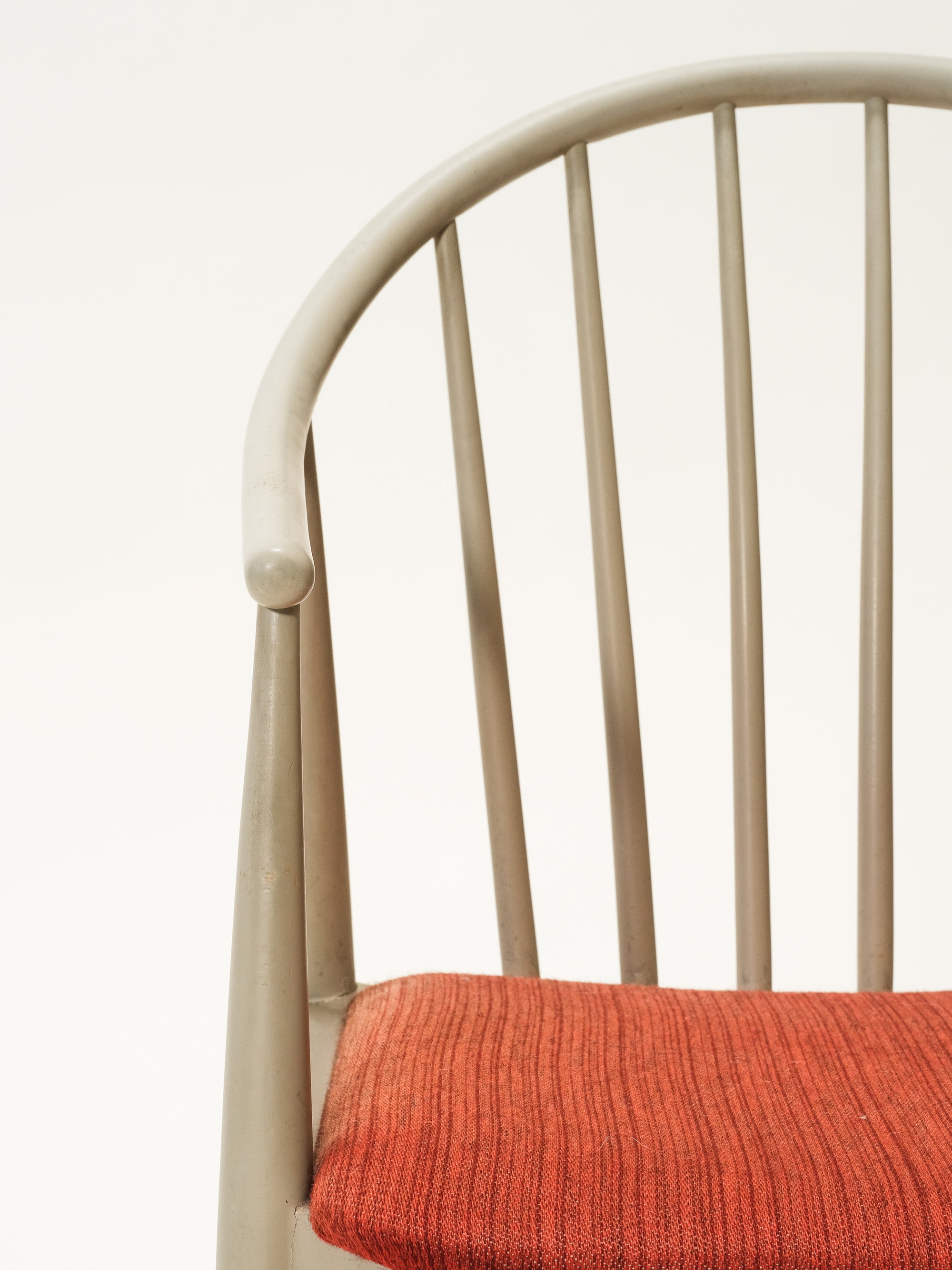 Scandinavian Spindle Back Armchair, 1950s