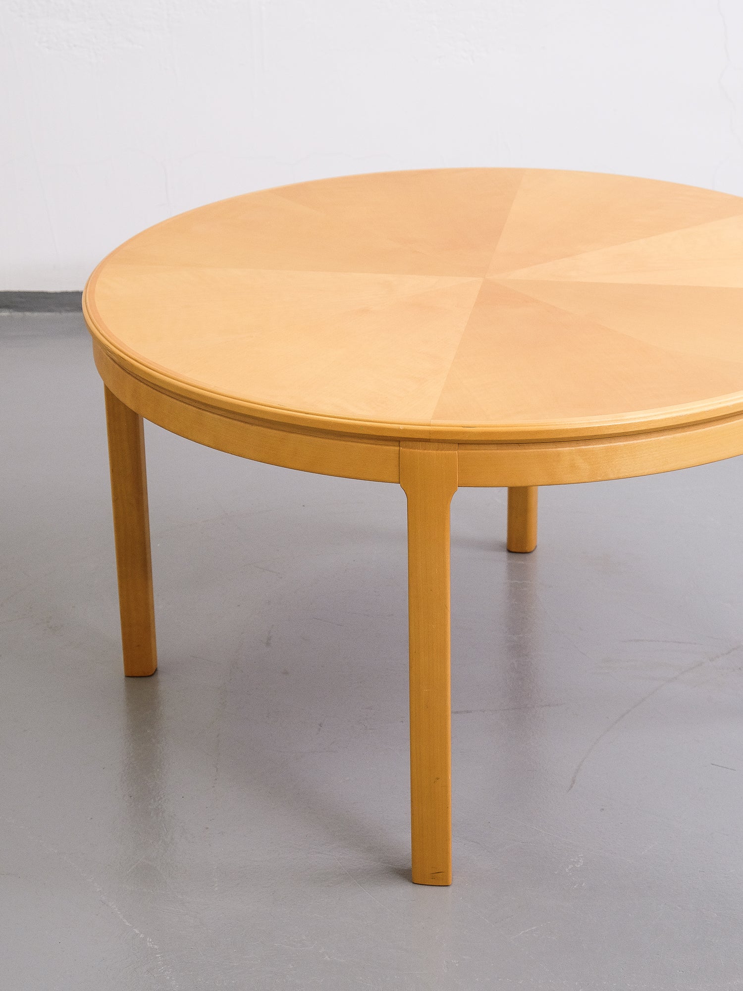 Round Carl Malmsten Coffee Table, Åfors Möbelfabriks AB