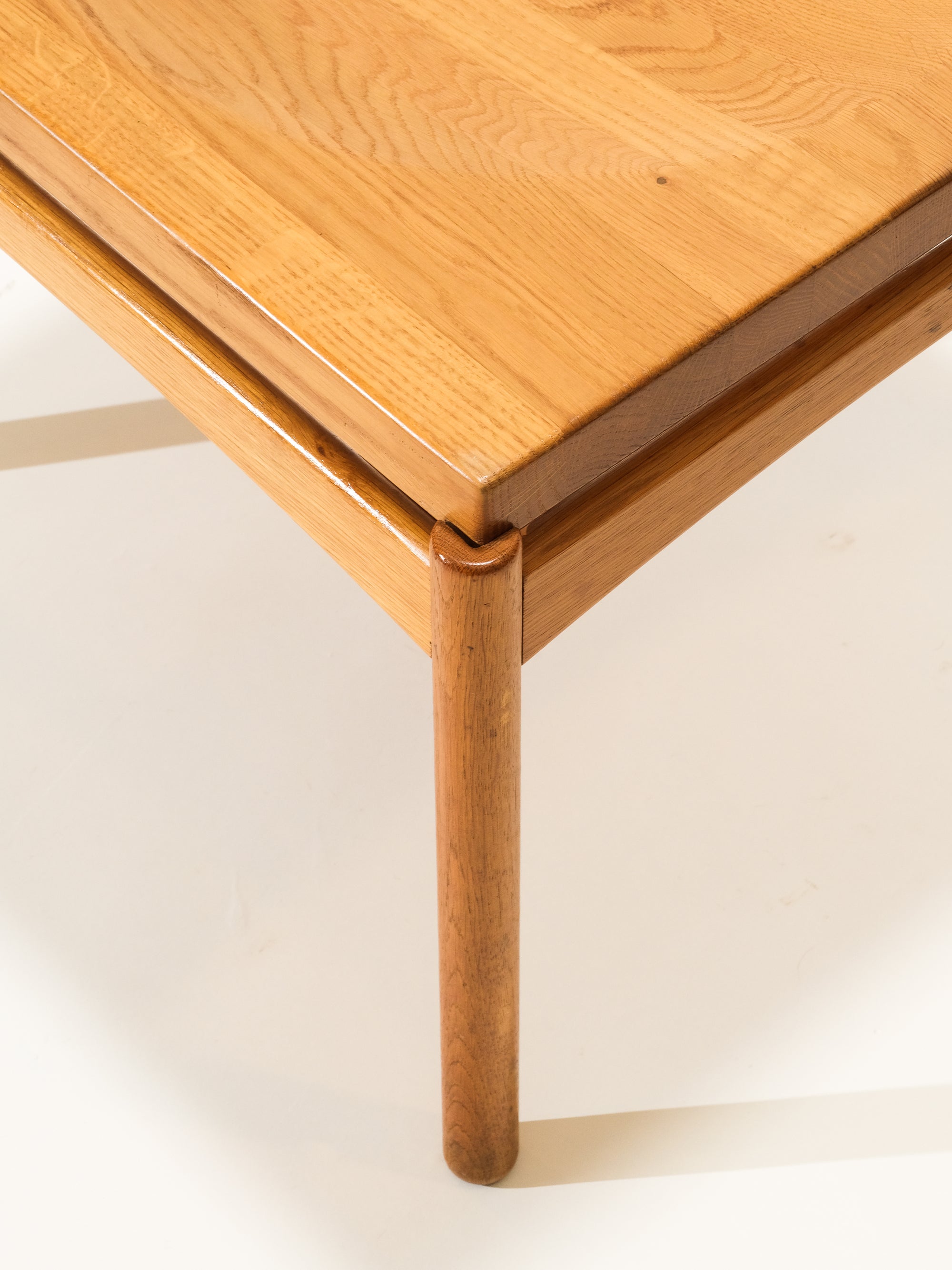 Solid Oak Coffee/Tray Table by Gunnar Myrstrand for Källemo, Sweden, 1960s