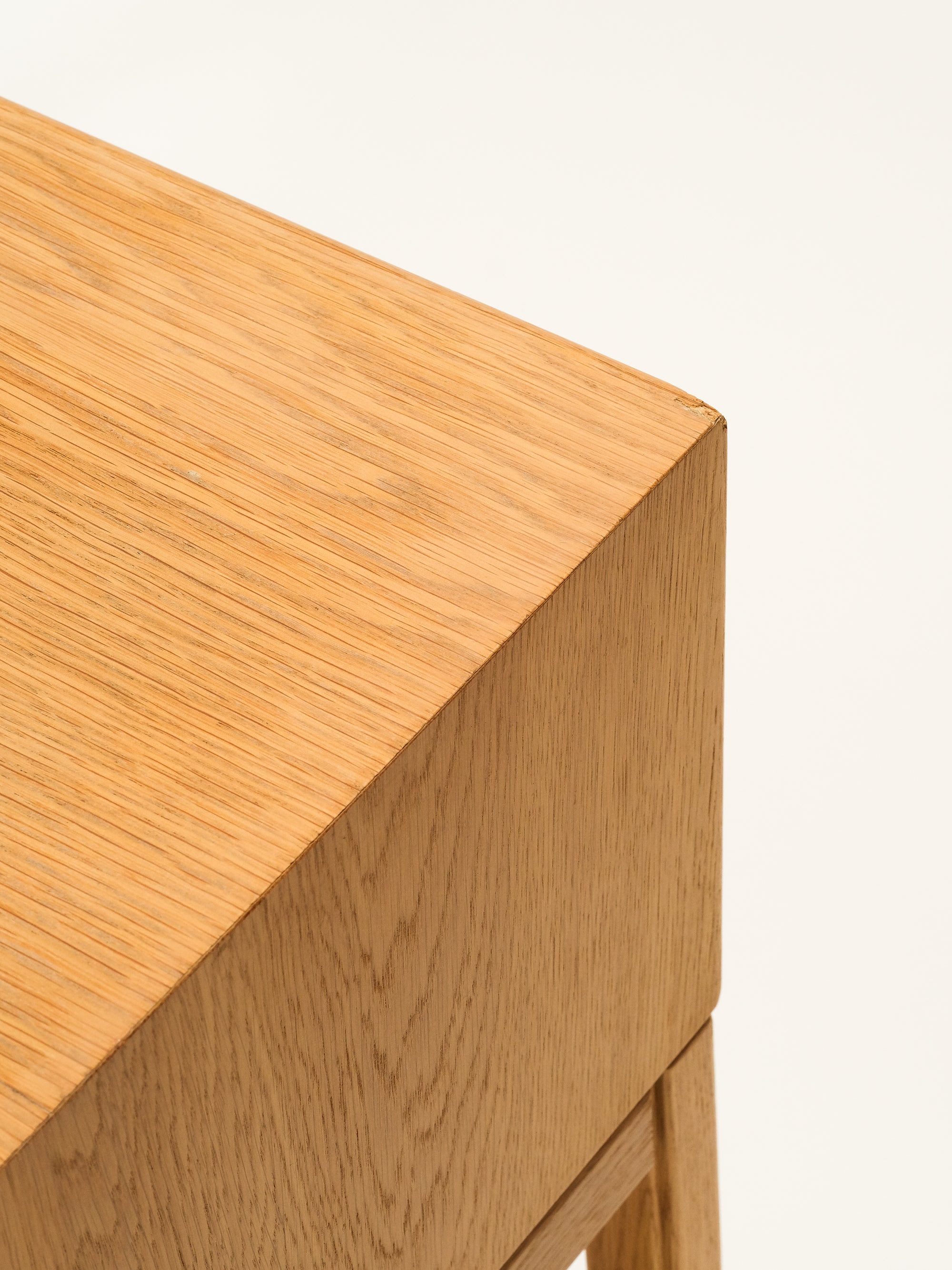 Scandinavian Side Table "Casino" in Teak and Oak by Engström & Myrstrand, 1960s