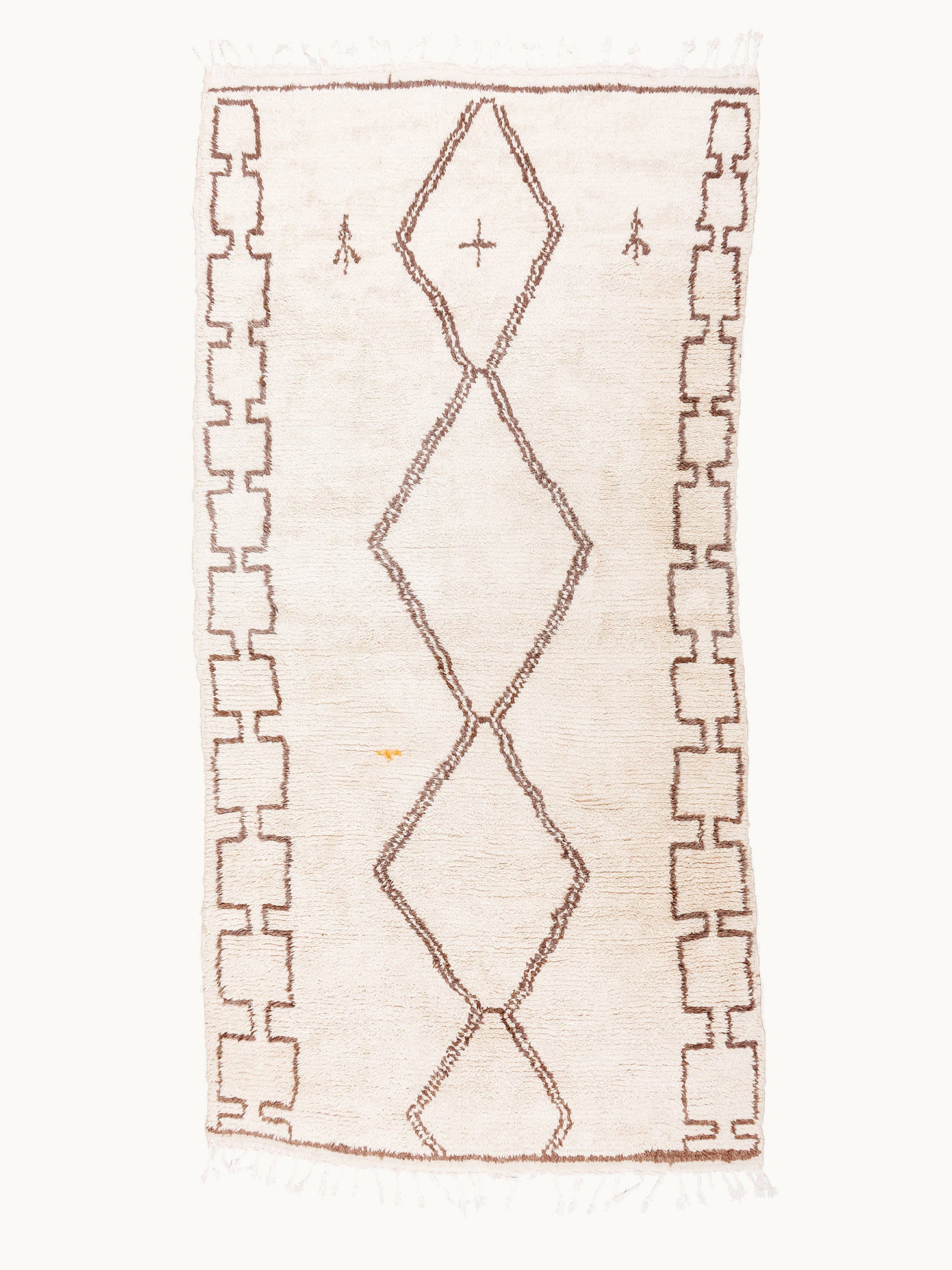 Vintage Azilal Wool Rug | 300 x 150 cm