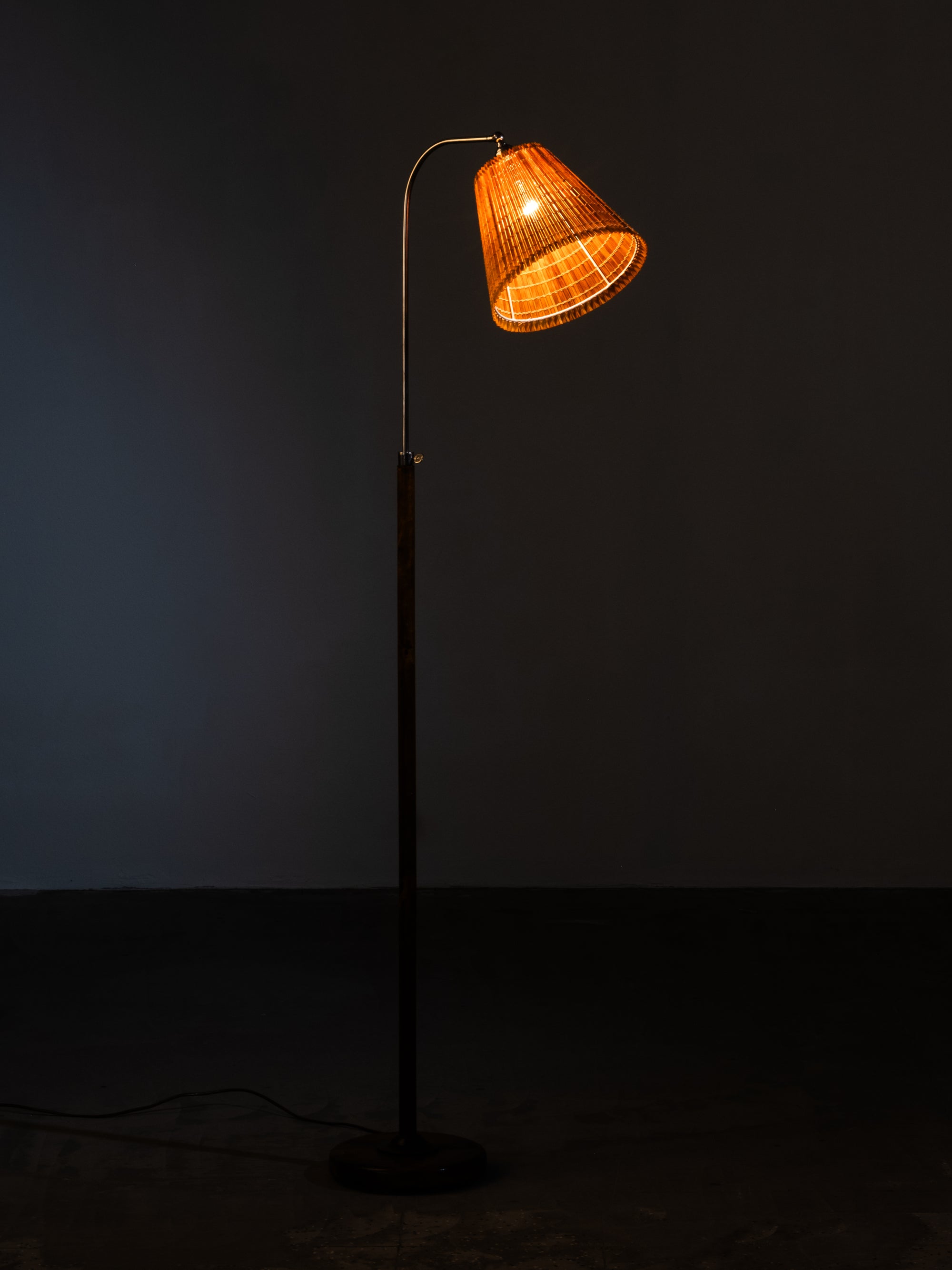 Model 5705 Floor Lamp by Paavo Tynell for Taito Oy, Finland, 1930s