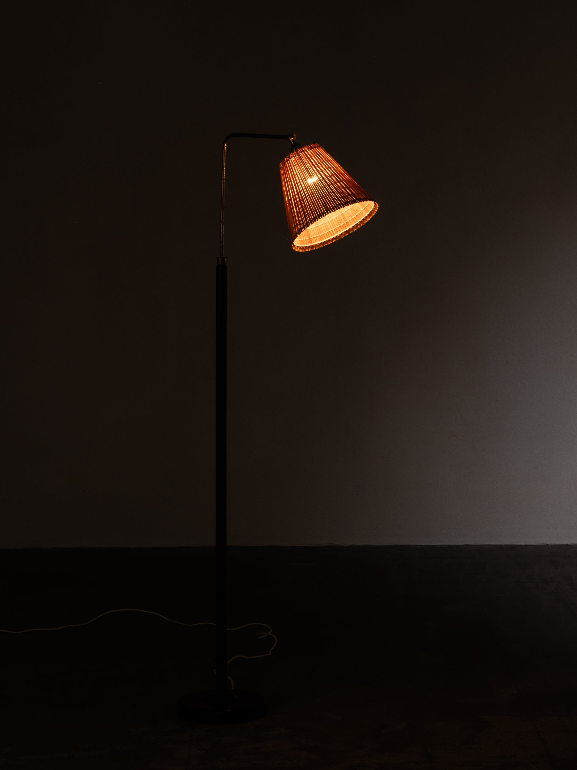 Floor Lamp Model 60442 by Idman Oy, Finland, 1940s