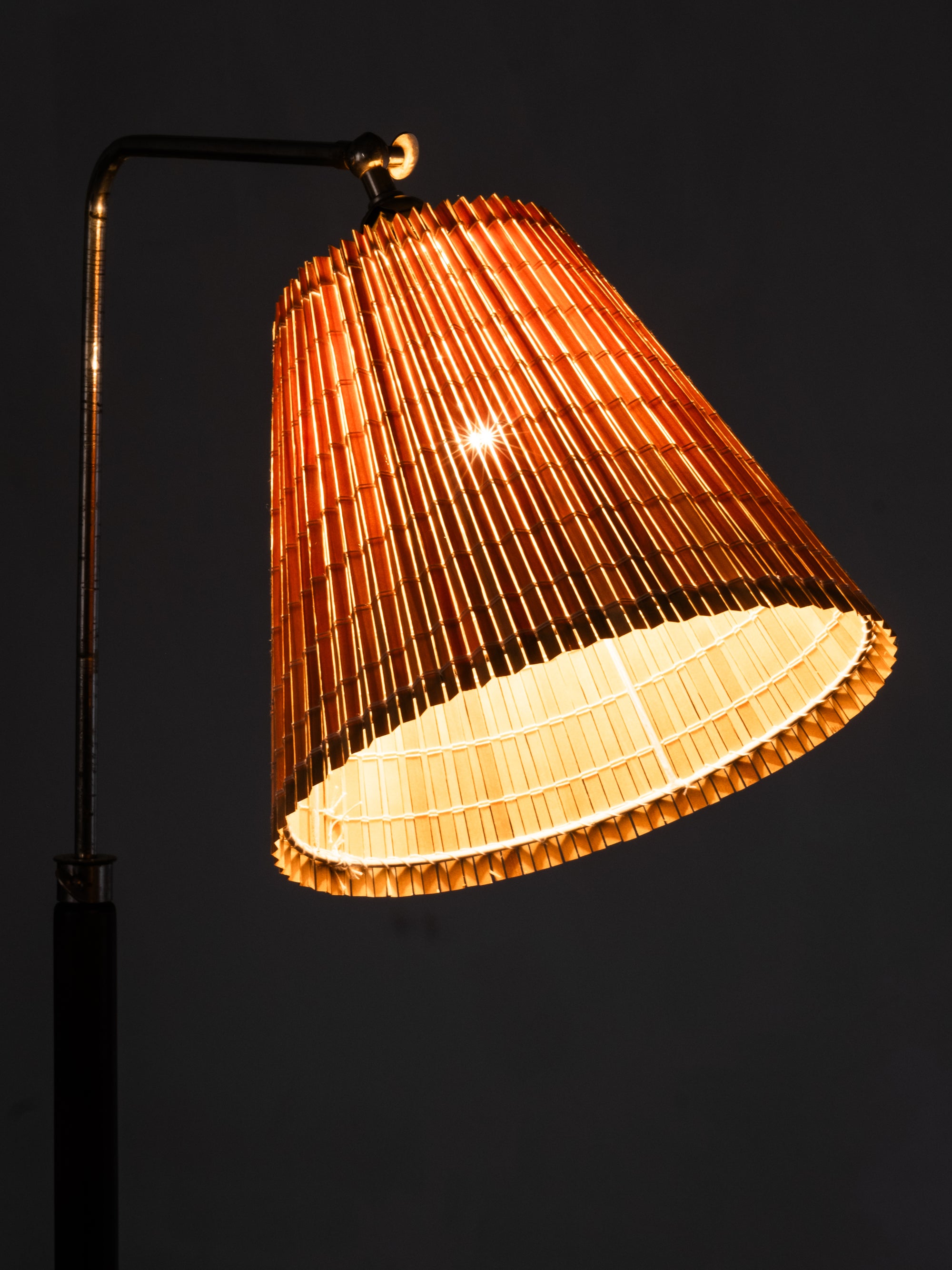 Floor Lamp Model 60442 by Idman Oy, Finland, 1940s