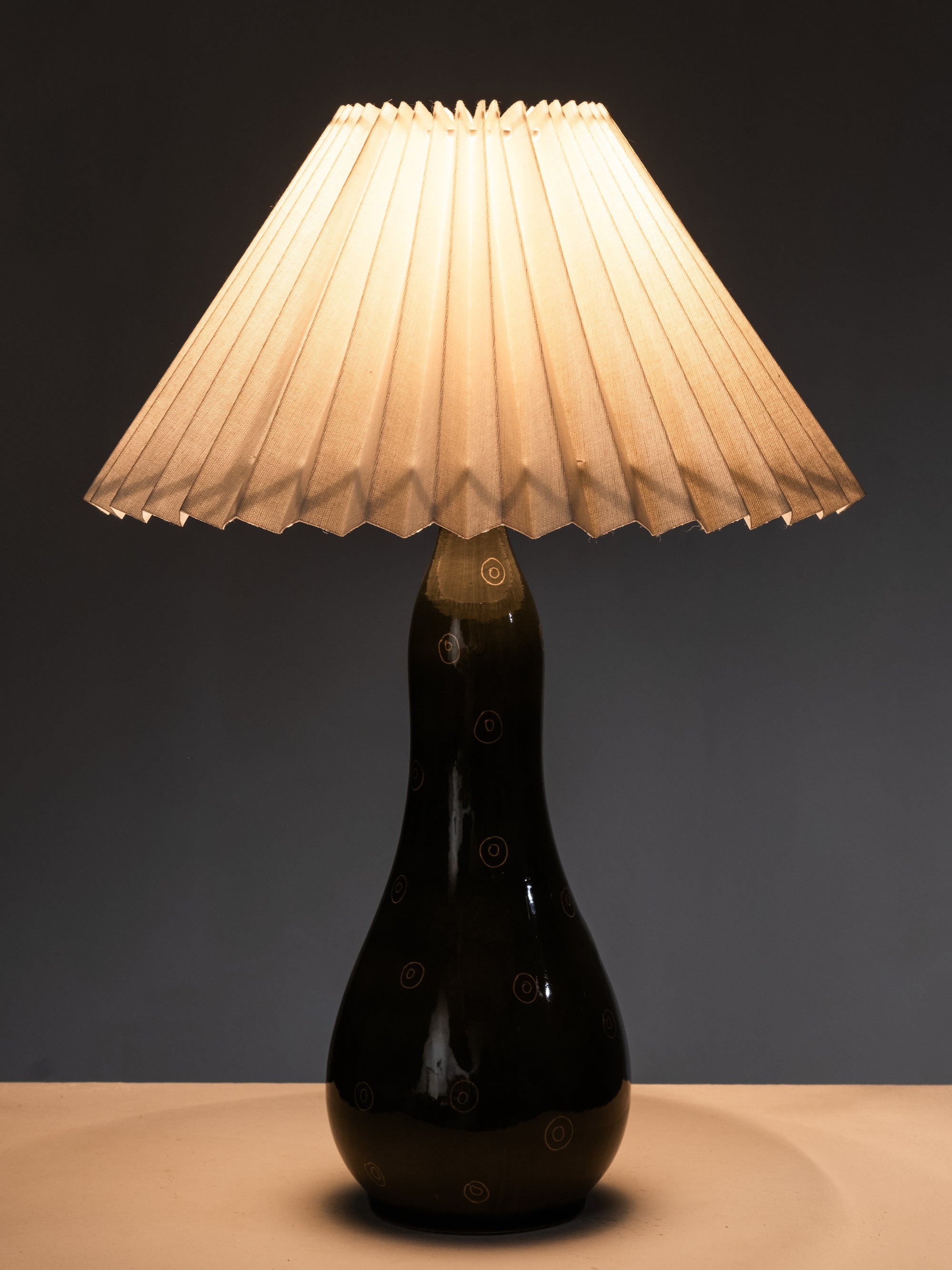 Ceramic Table Lamp by Toini Muona for Arabia, Finland, 1950s
