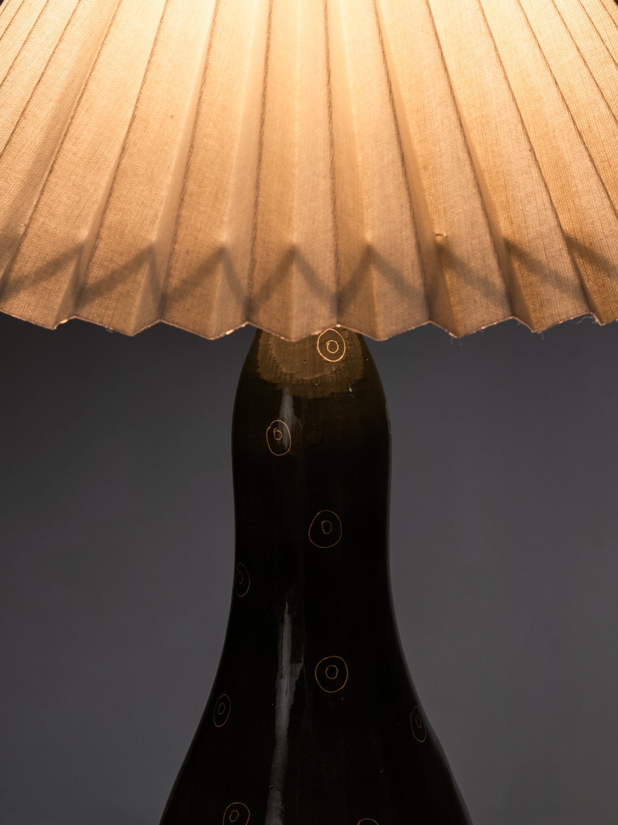 Ceramic Table Lamp by Toini Muona for Arabia, Finland, 1950s