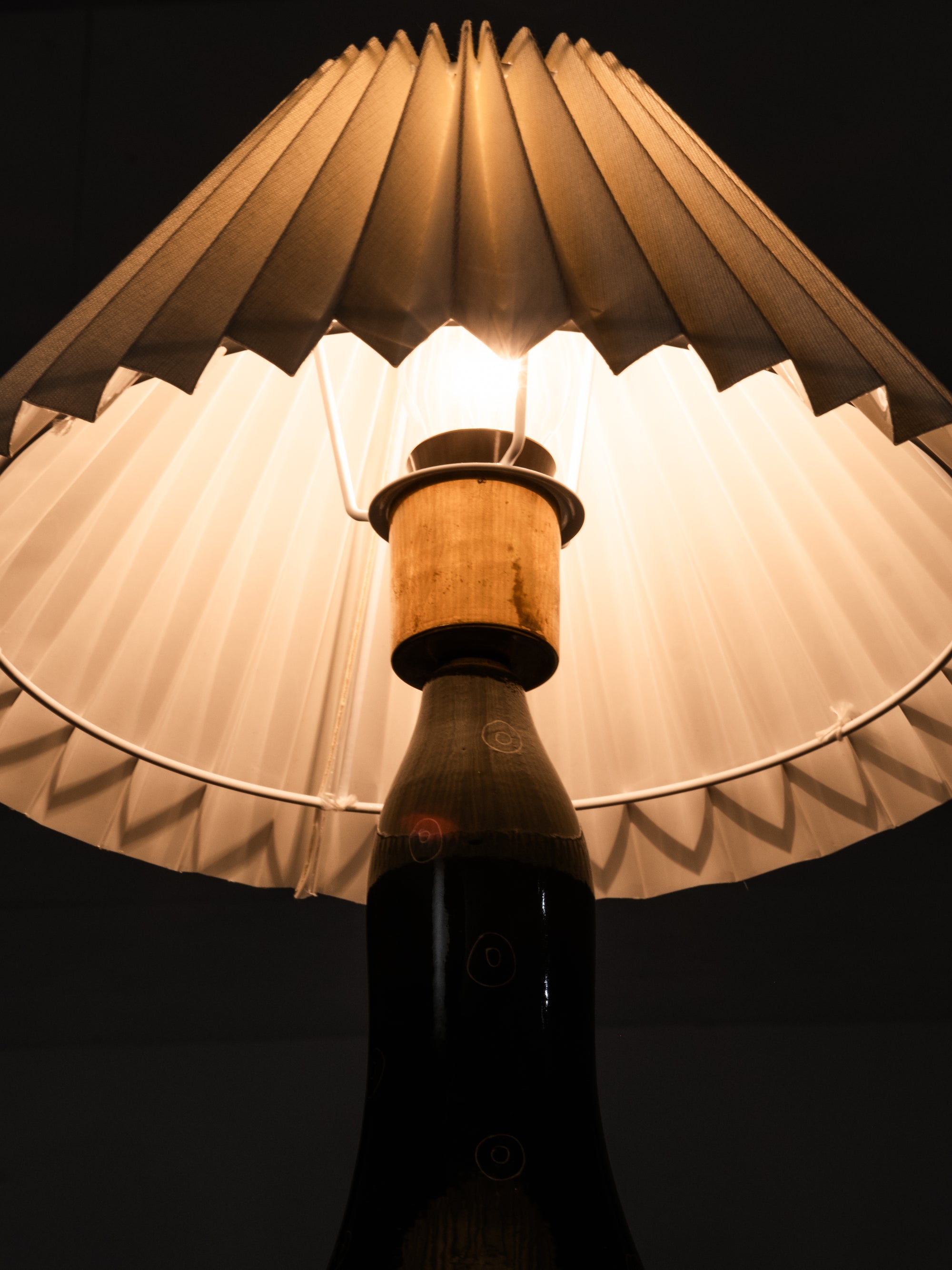 Ceramic Table Lamp by Toini Muona for Arabia, Finland, 1950s