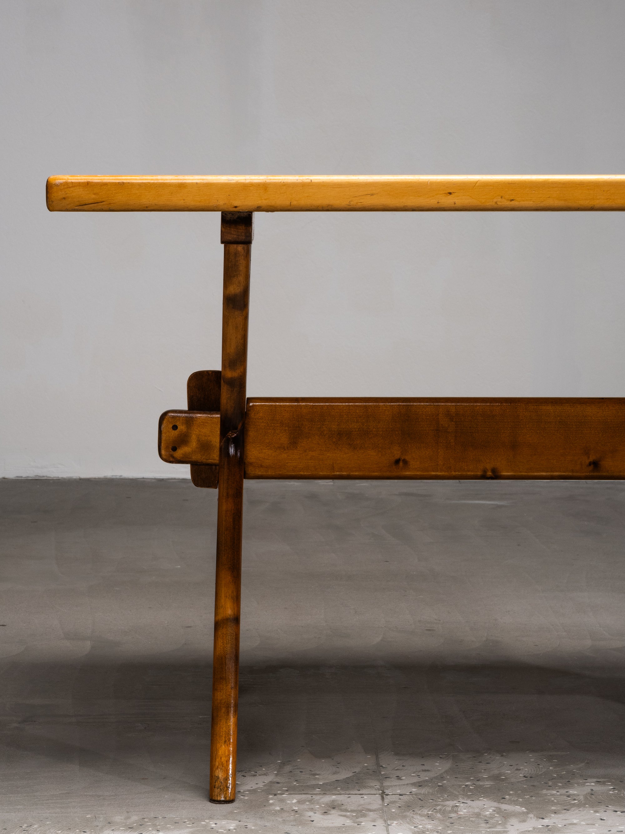 X-Leg Table by Ilmari Tapiovaara for Keravan Puuteollisuus Oy, Finland, 1950s