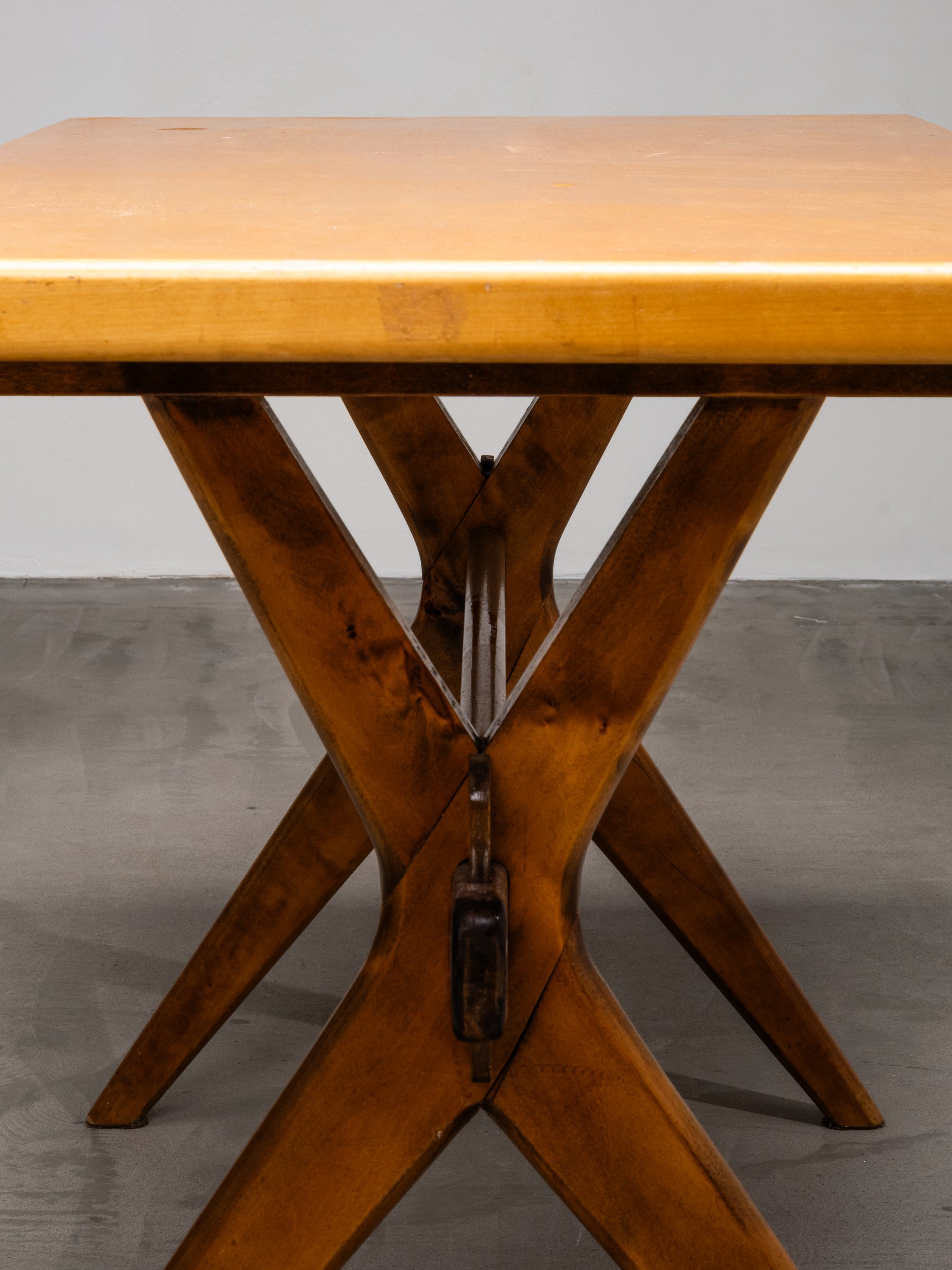 X-Leg Table by Ilmari Tapiovaara for Keravan Puuteollisuus Oy, Finland, 1950s