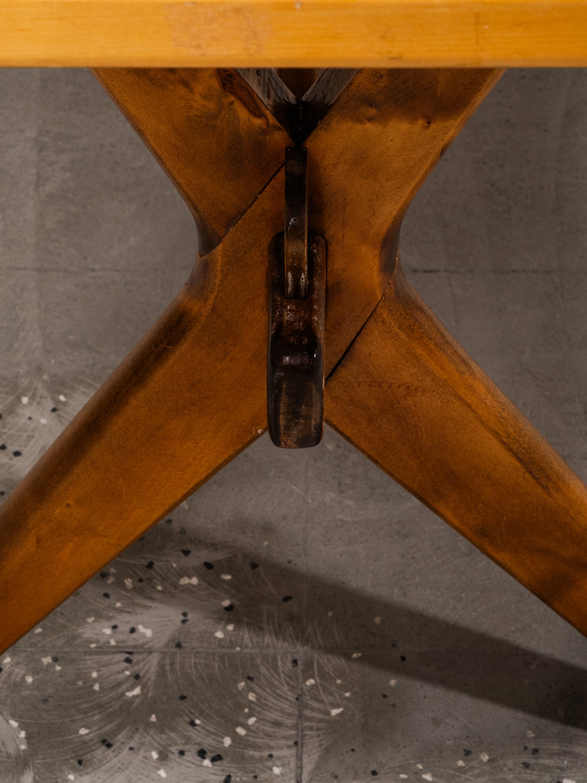 X-Leg Table by Ilmari Tapiovaara for Keravan Puuteollisuus Oy, Finland, 1950s