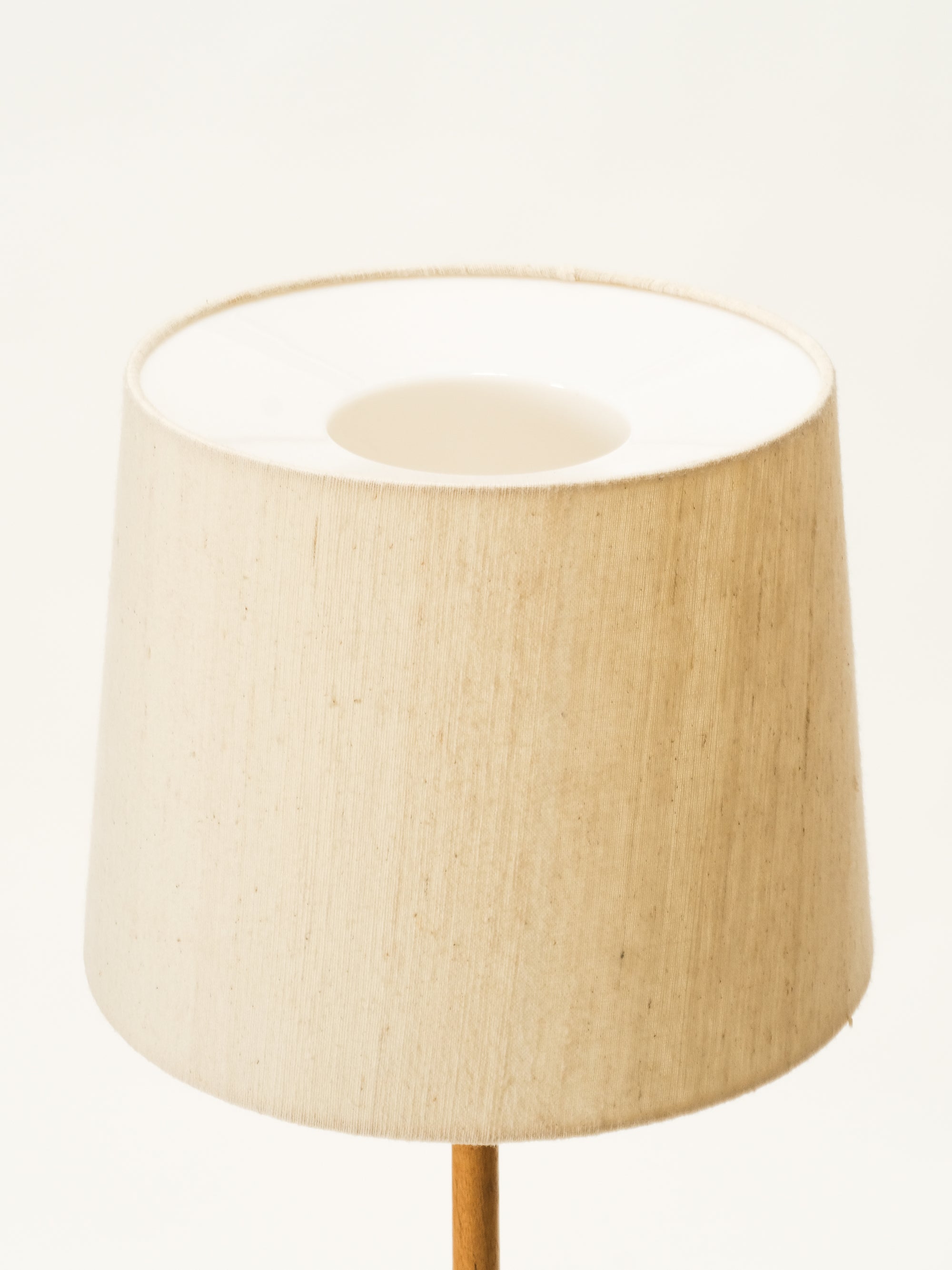 Oak Floor Lamp by Uno &amp; Östen Kristiansson for Luxus, Sweden, 1960s