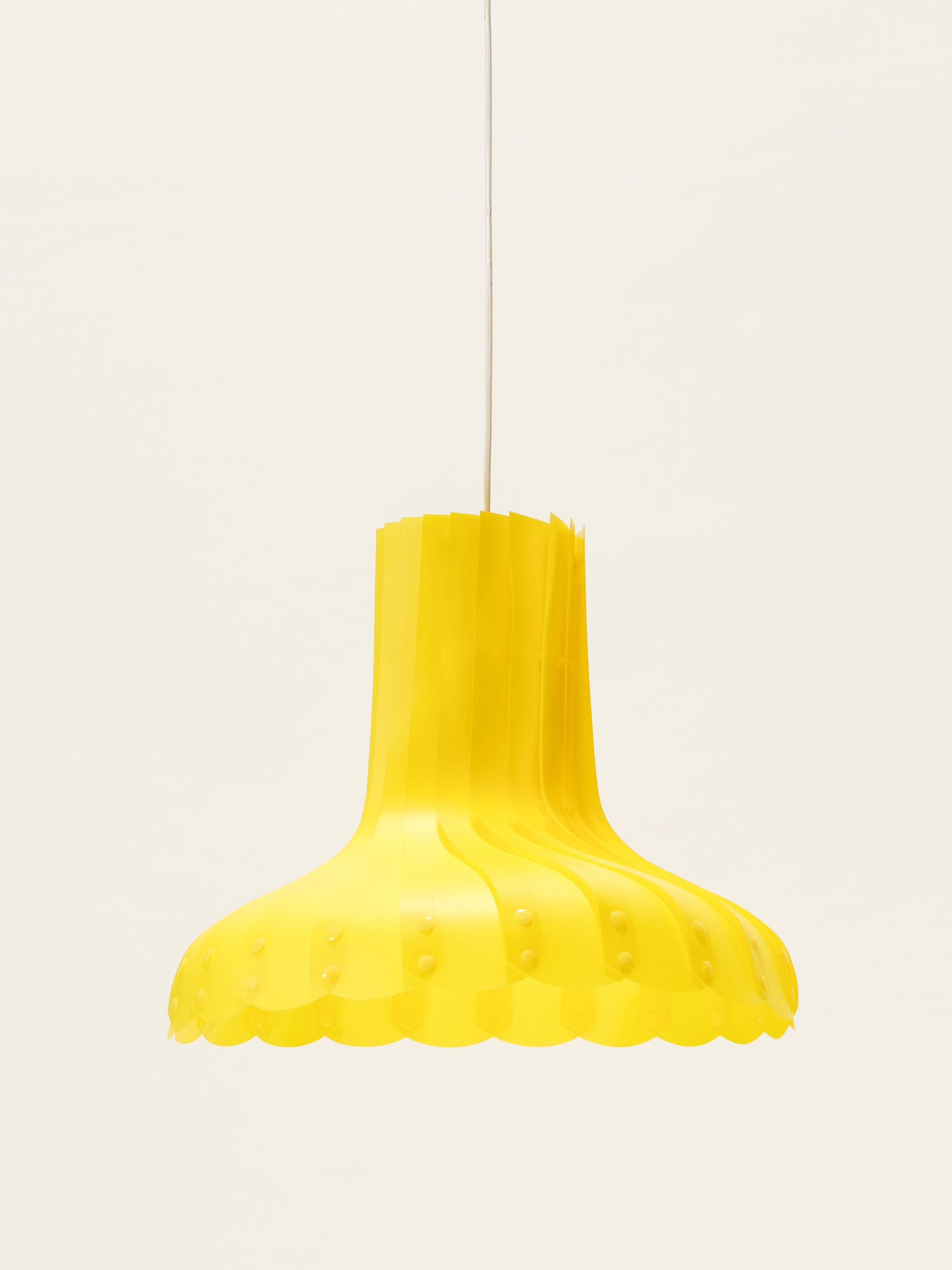 Yellow Model TN 70 Ceiling Lamp by Hans-Agne Jakobsson, Markaryd, Sweden