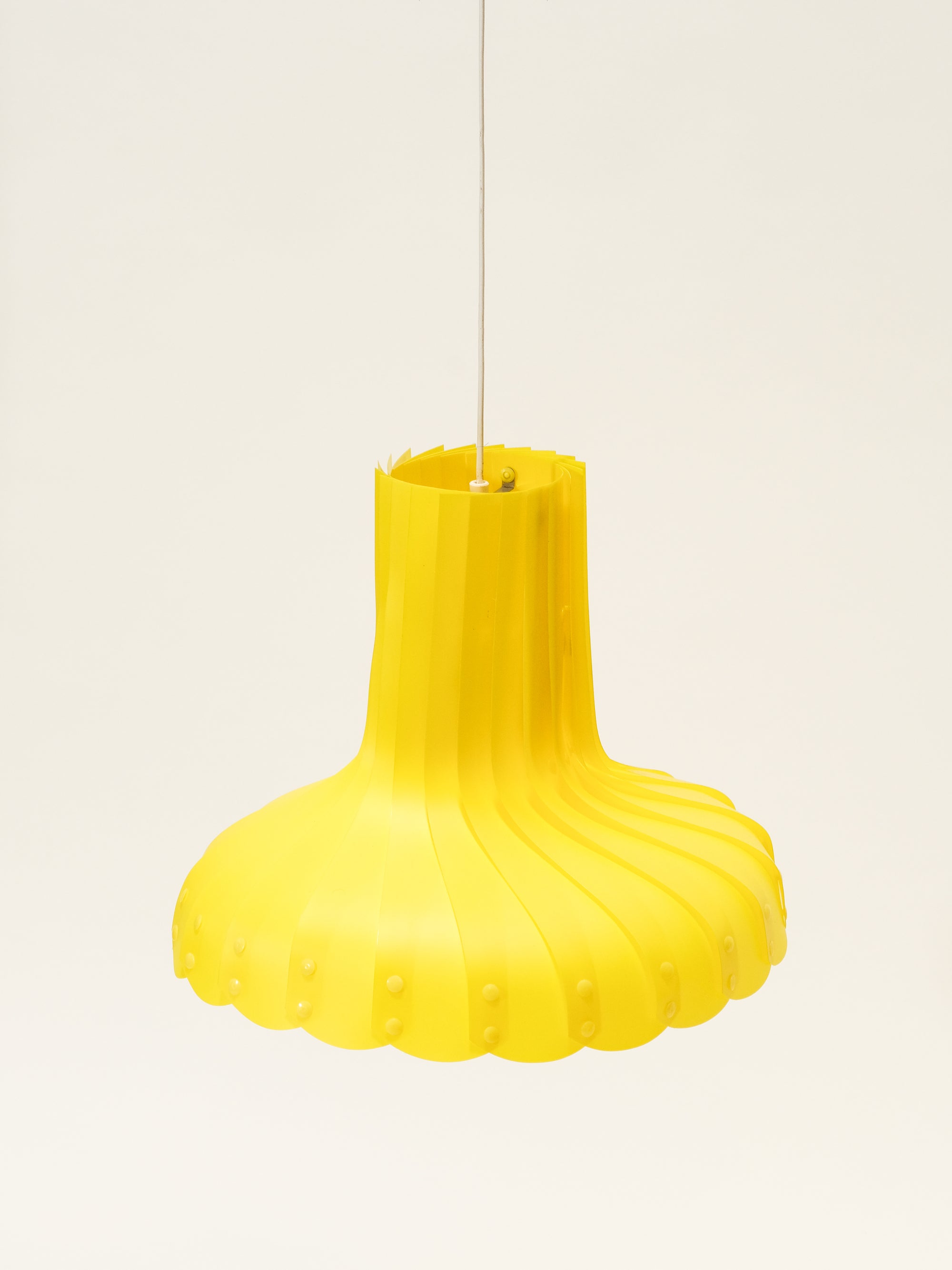 Yellow Model TN 70 Ceiling Lamp by Hans-Agne Jakobsson, Markaryd, Sweden