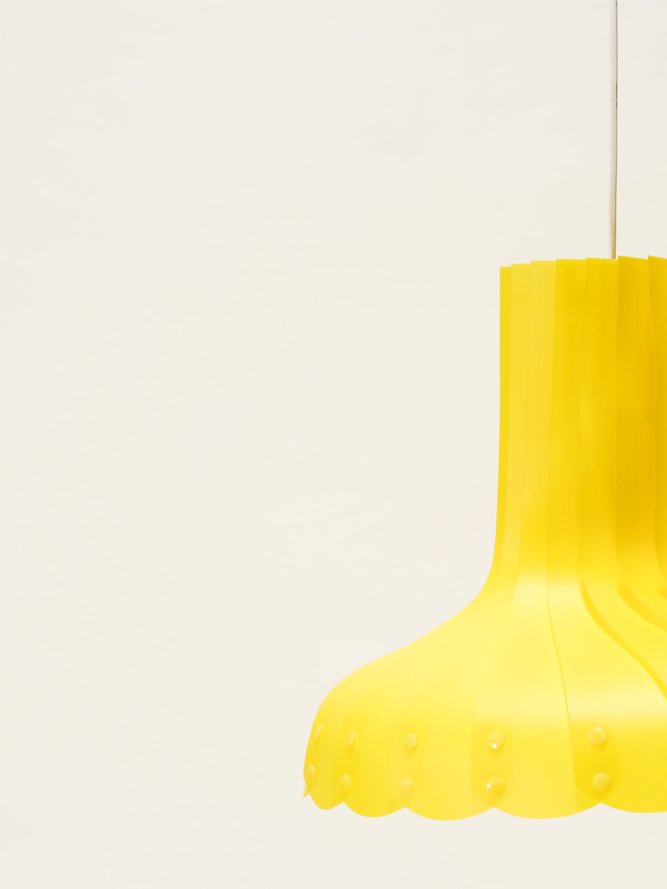 Yellow Model TN 70 Ceiling Lamp by Hans-Agne Jakobsson, Markaryd, Sweden