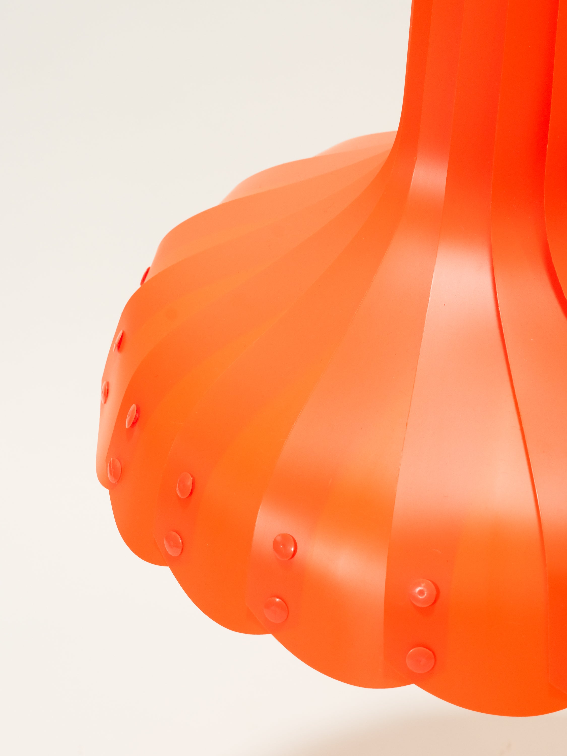 Orange Model TN 70 Ceiling Lamp by Hans-Agne Jakobsson, Markaryd, Sweden