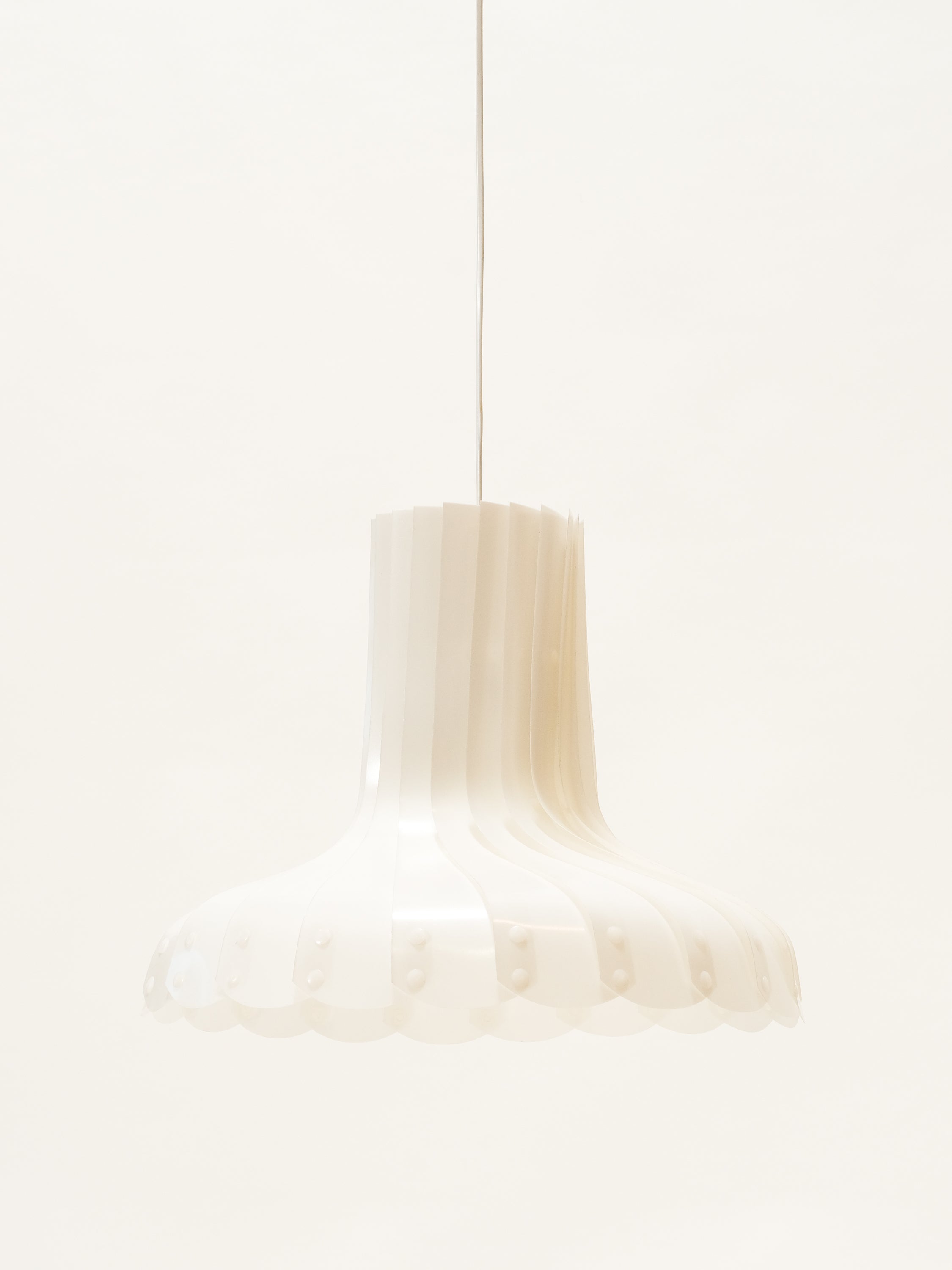 White Model TN 70 Ceiling Lamp by Hans-Agne Jakobsson, Markaryd, Sweden