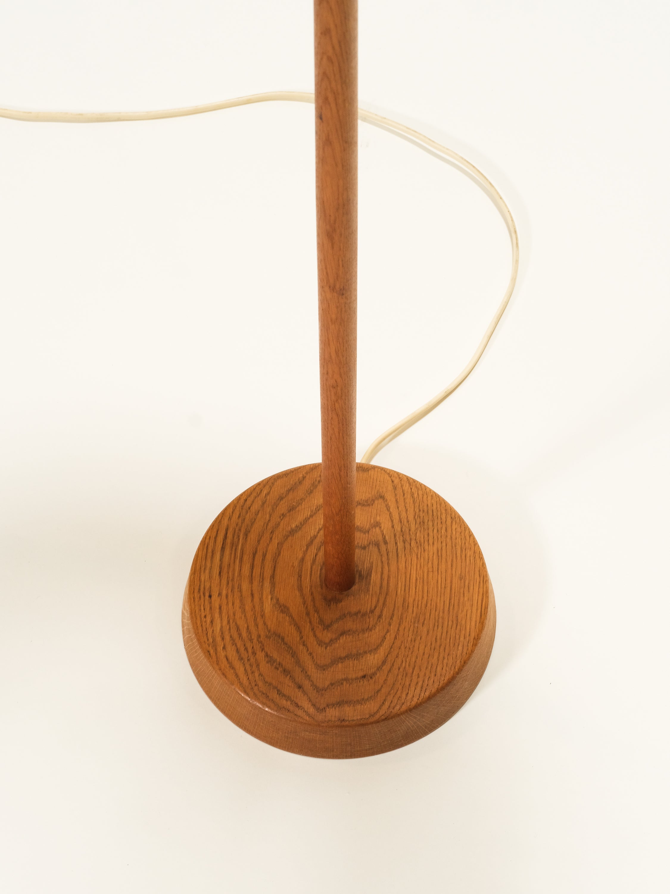 Oak Floor Lamp by Uno & Östen Kristiansson for Luxus, Sweden, 1960s