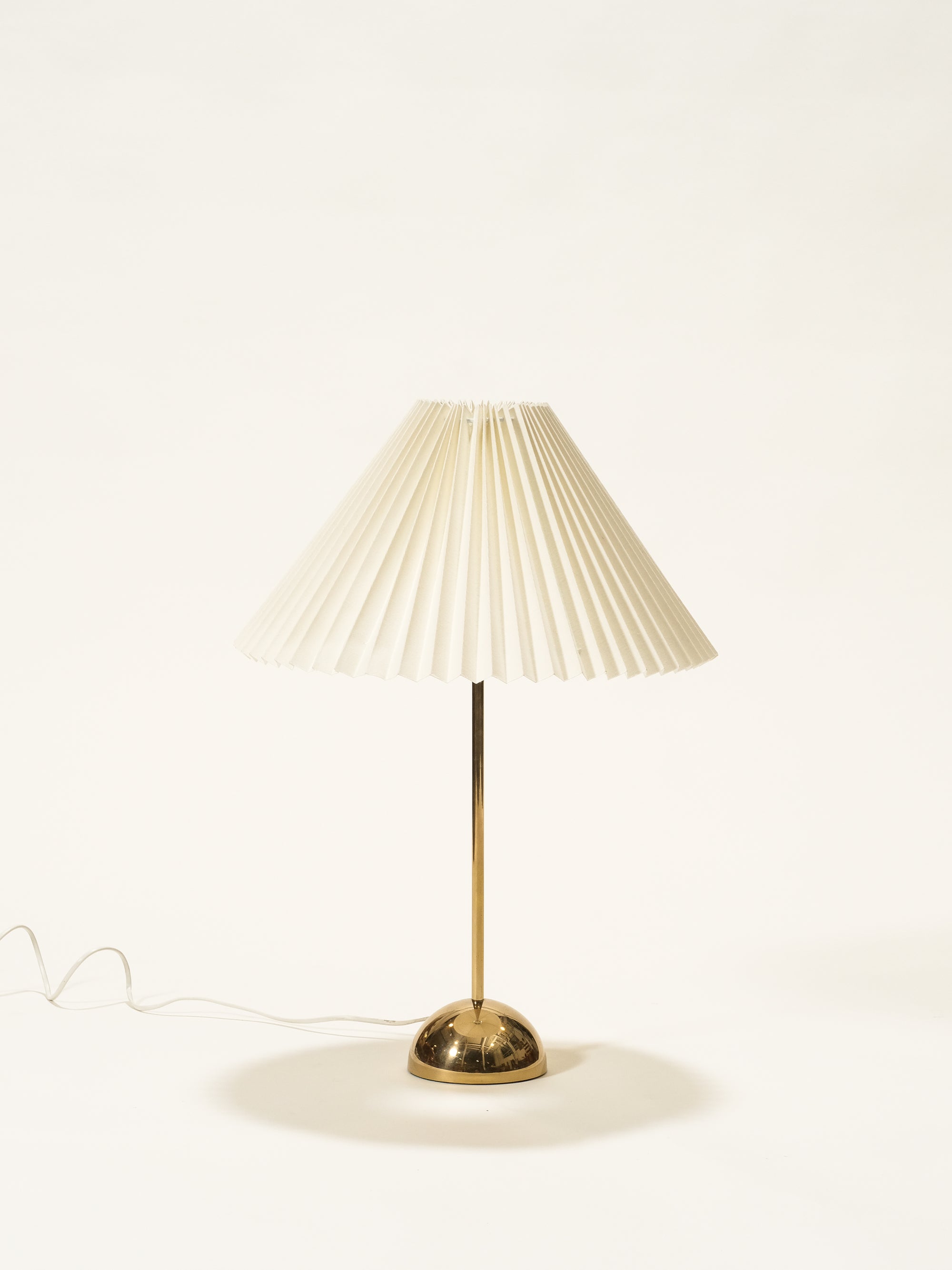 Mid-Century &#39;B-04&#39; Brass Table Lamp by Bergboms, Sweden