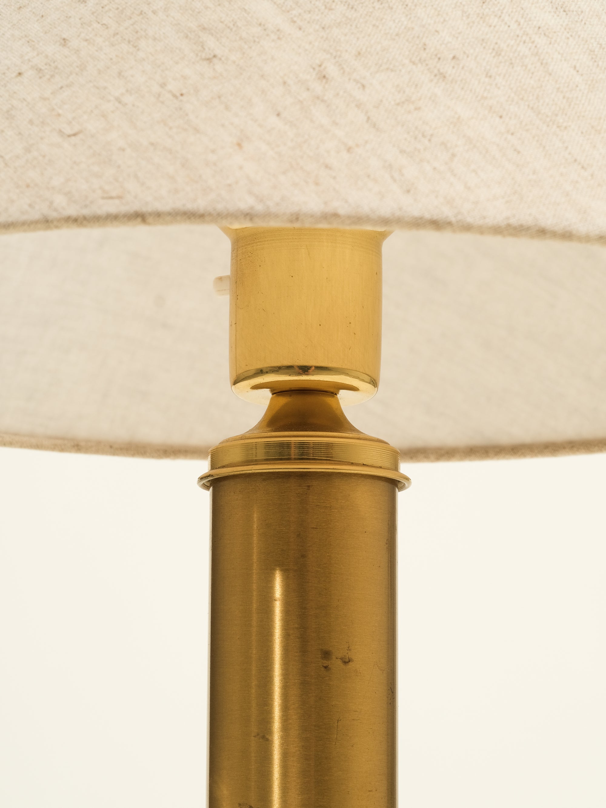 Swedish Brass Table Lamp by Ewå Värnamo, 1960s